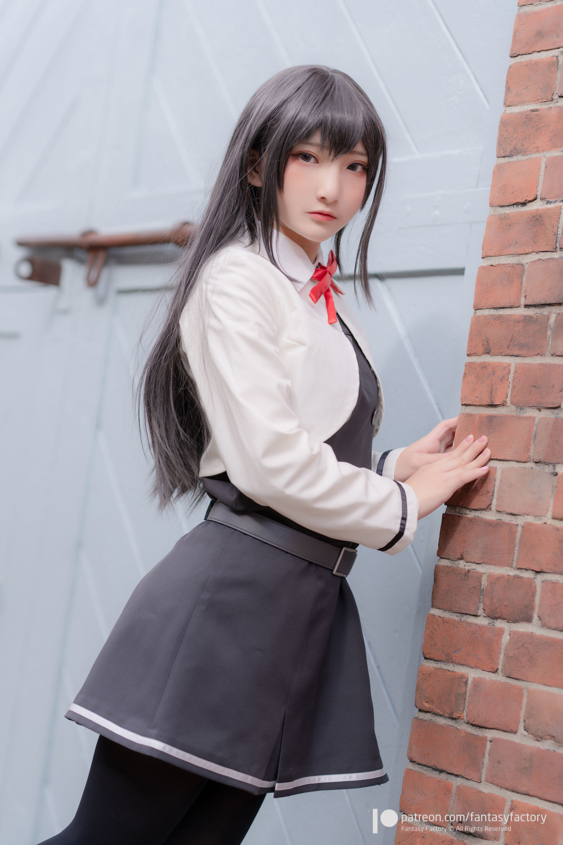 小丁Cosplay 2020.01  黑丝 和服 JK-图15