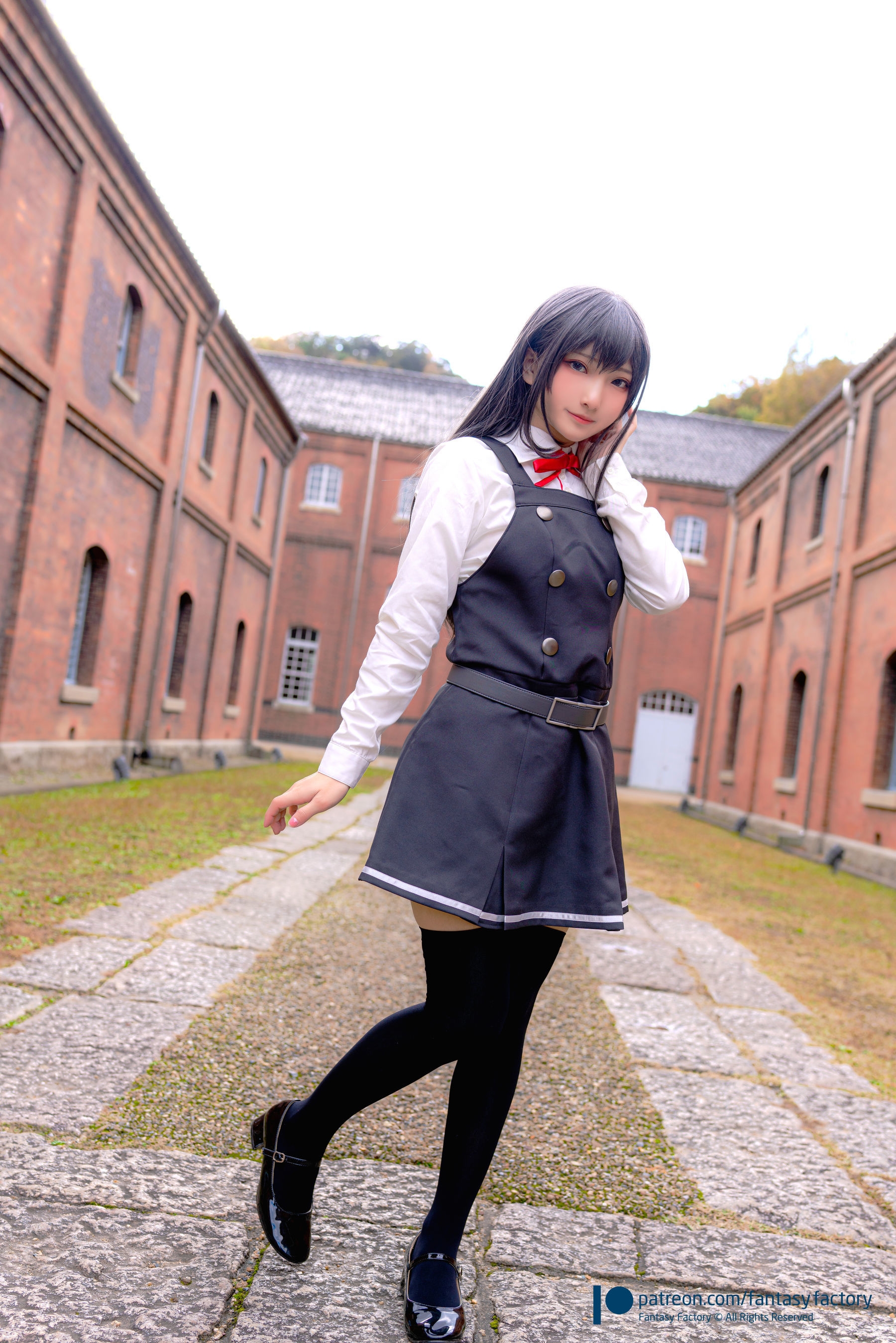 小丁Cosplay 2020.01  黑丝 和服 JK-图20