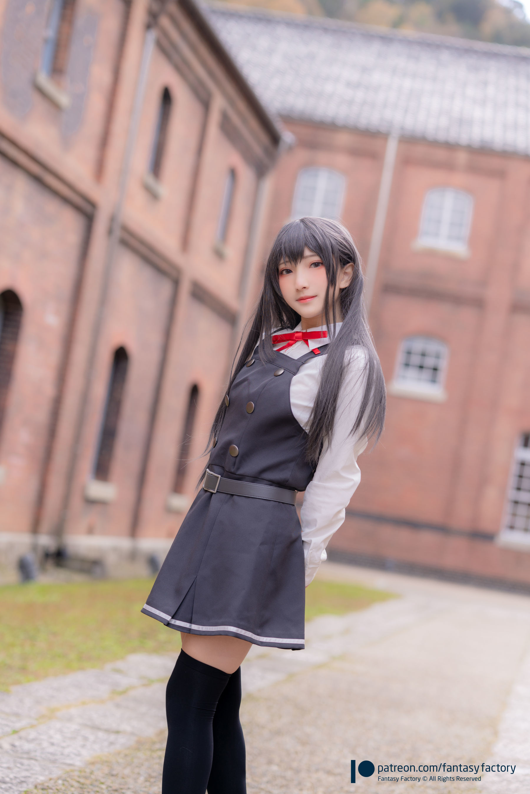小丁Cosplay 2020.01  黑丝 和服 JK-图22