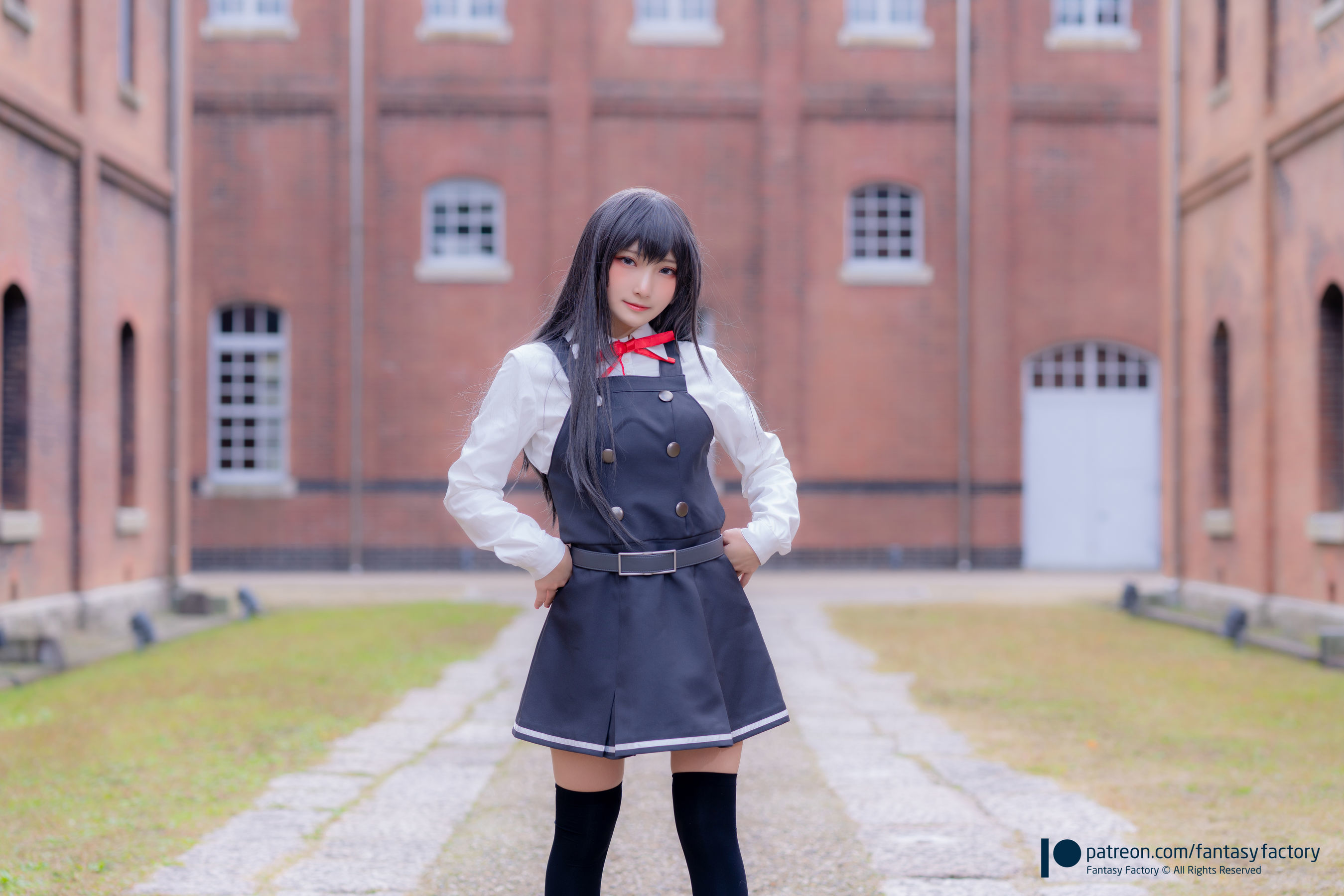 小丁Cosplay 2020.01  黑丝 和服 JK-图23