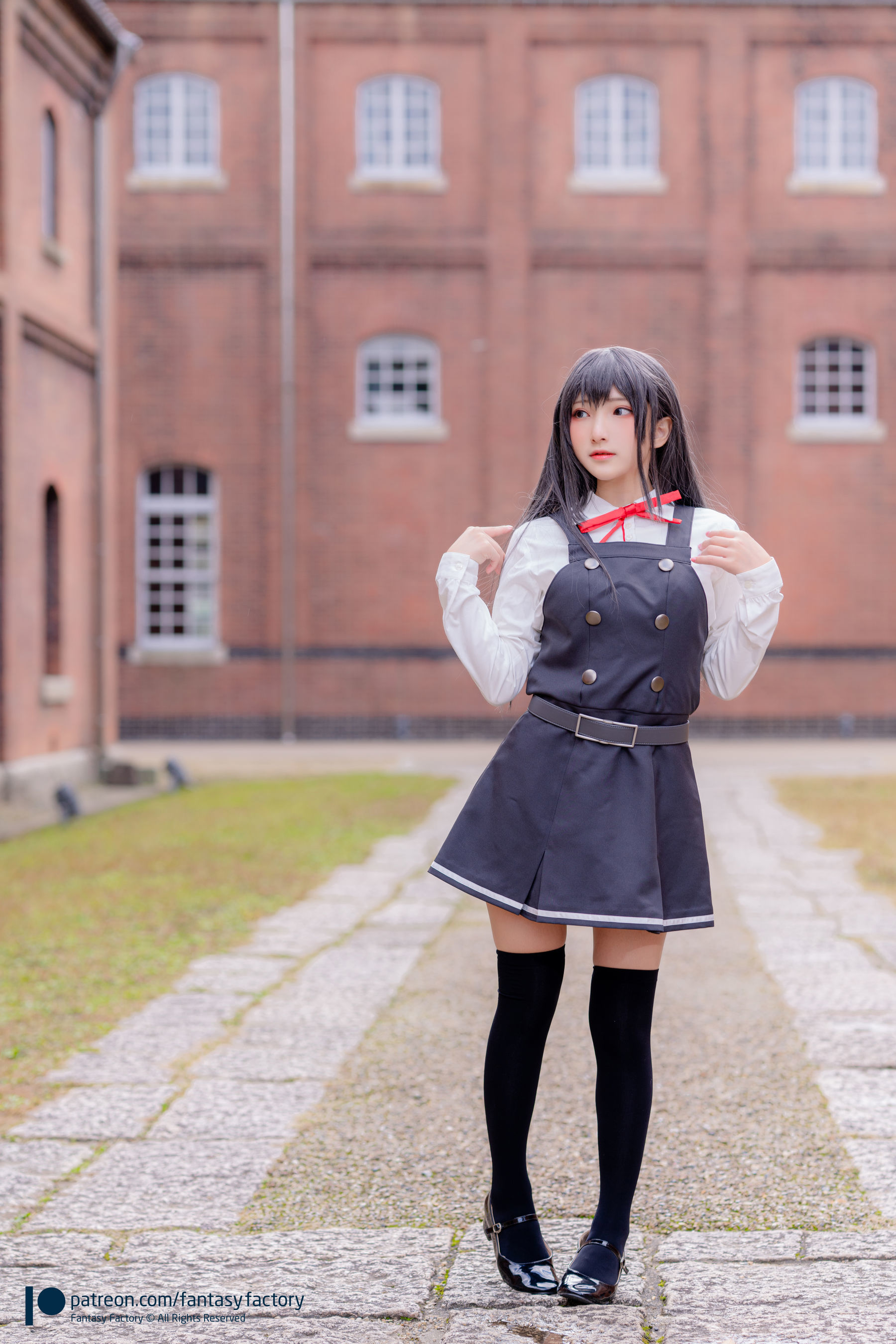 小丁Cosplay 2020.01  黑丝 和服 JK-图24