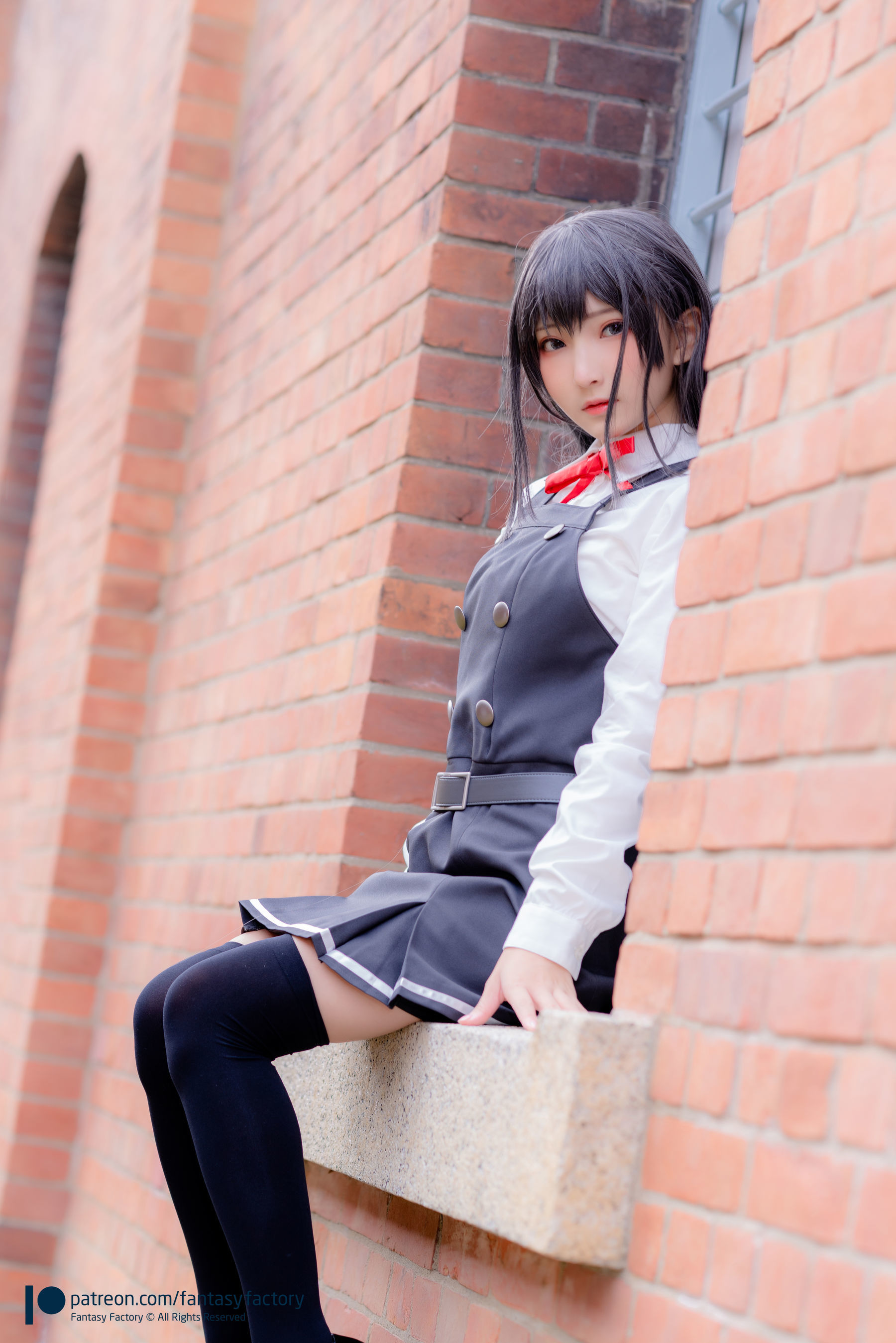 小丁Cosplay 2020.01  黑丝 和服 JK-图26