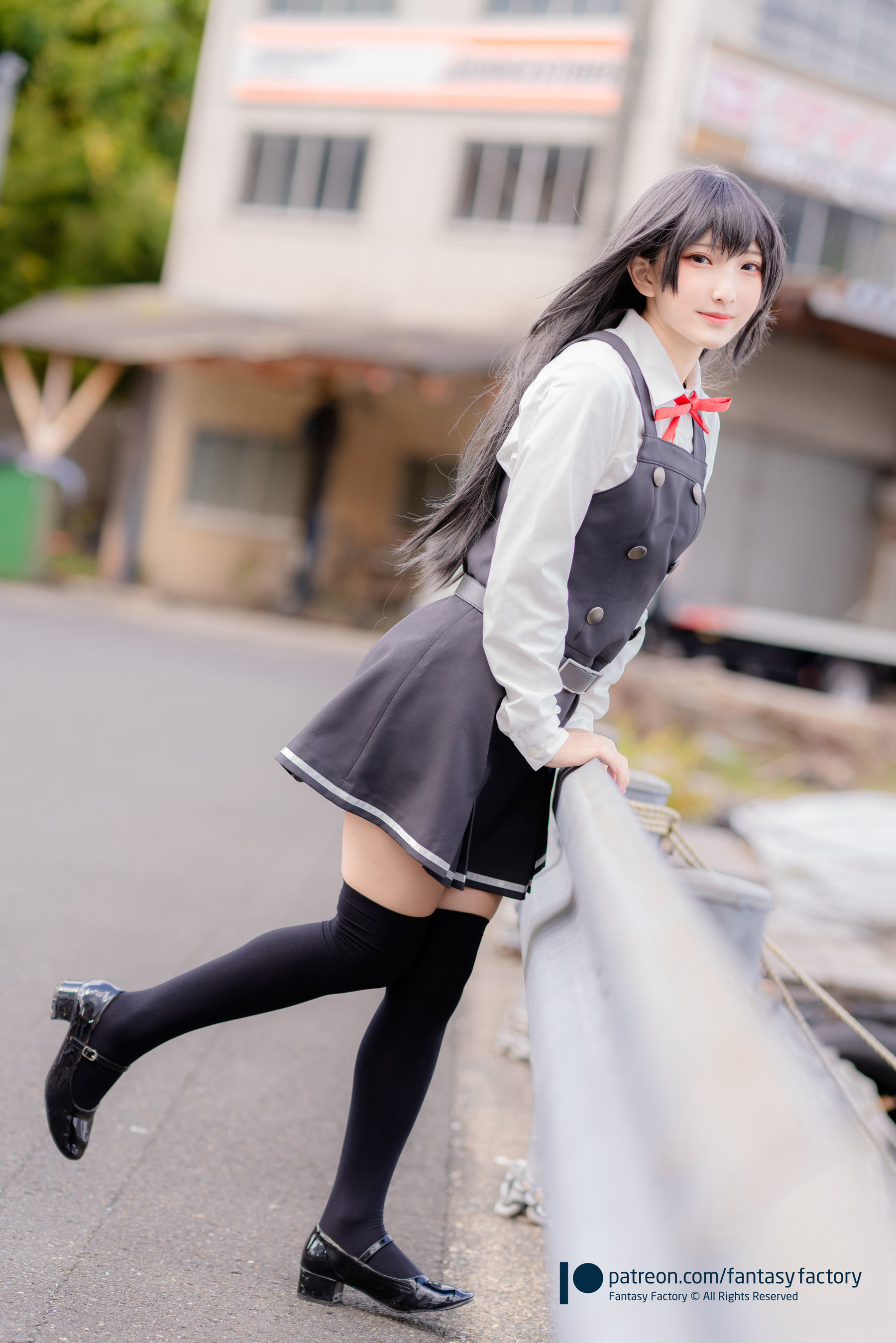 小丁Cosplay 2020.01  黑丝 和服 JK-图27