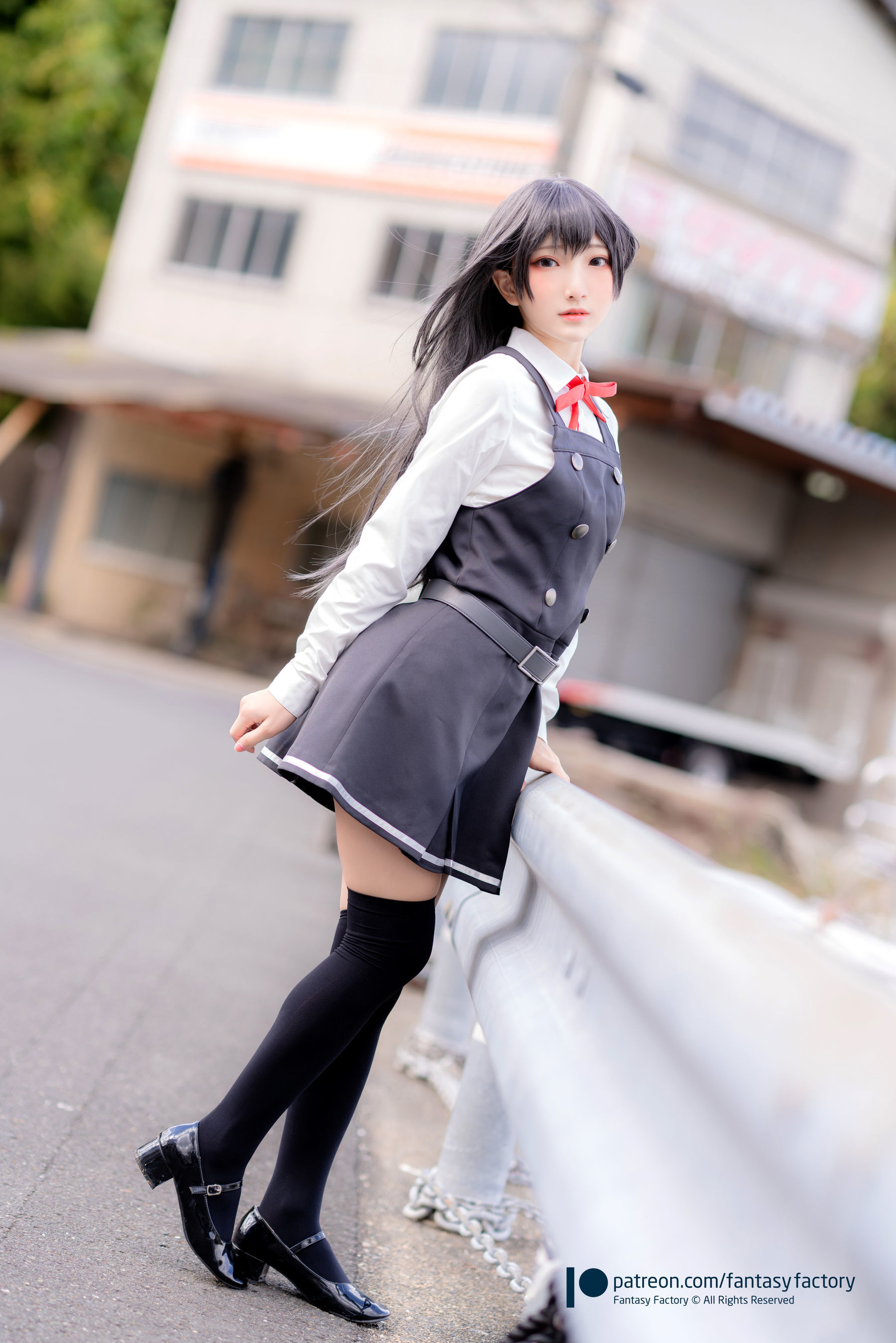 小丁Cosplay 2020.01  黑丝 和服 JK-图28