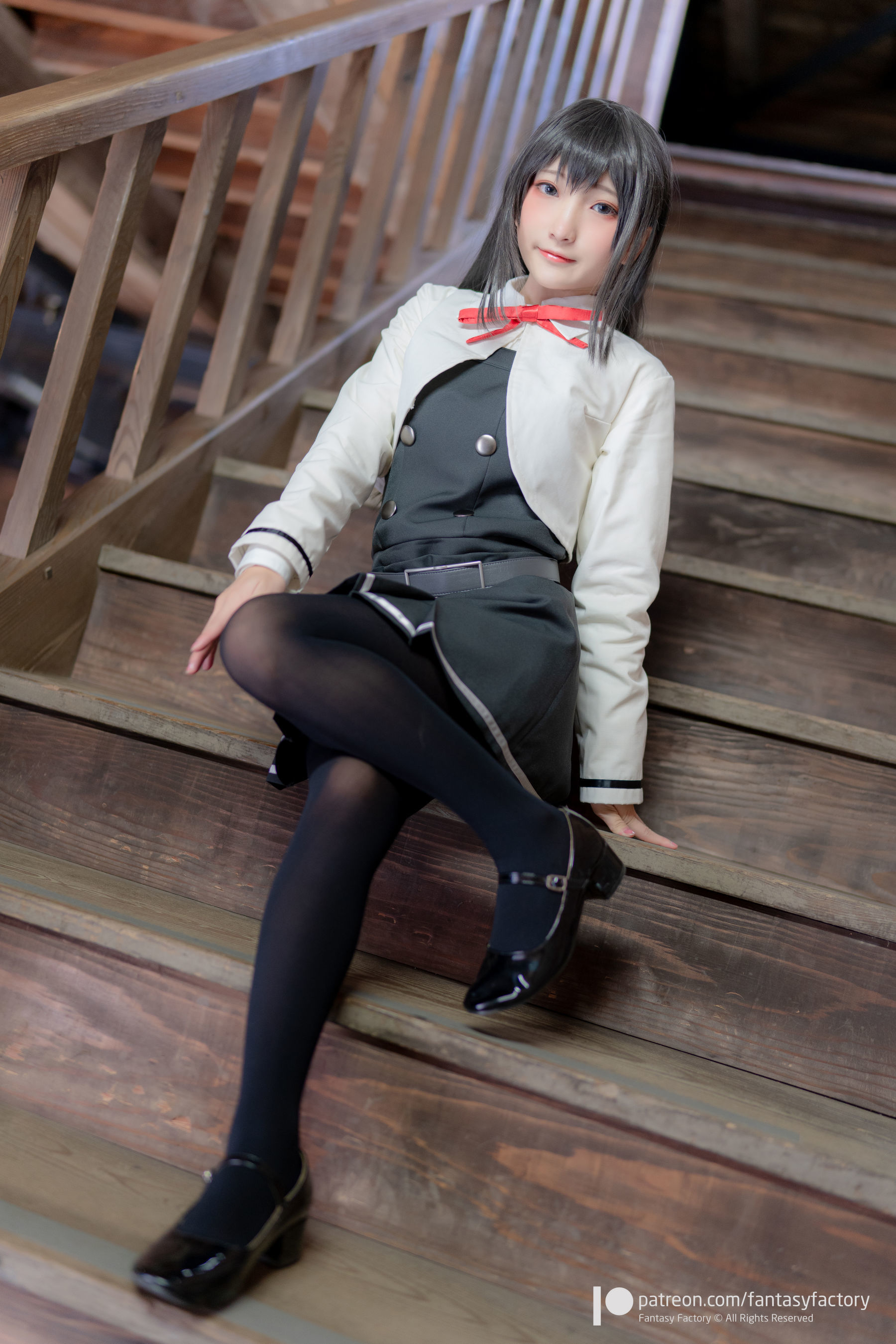 小丁Cosplay 2020.01  黑丝 和服 JK-图2