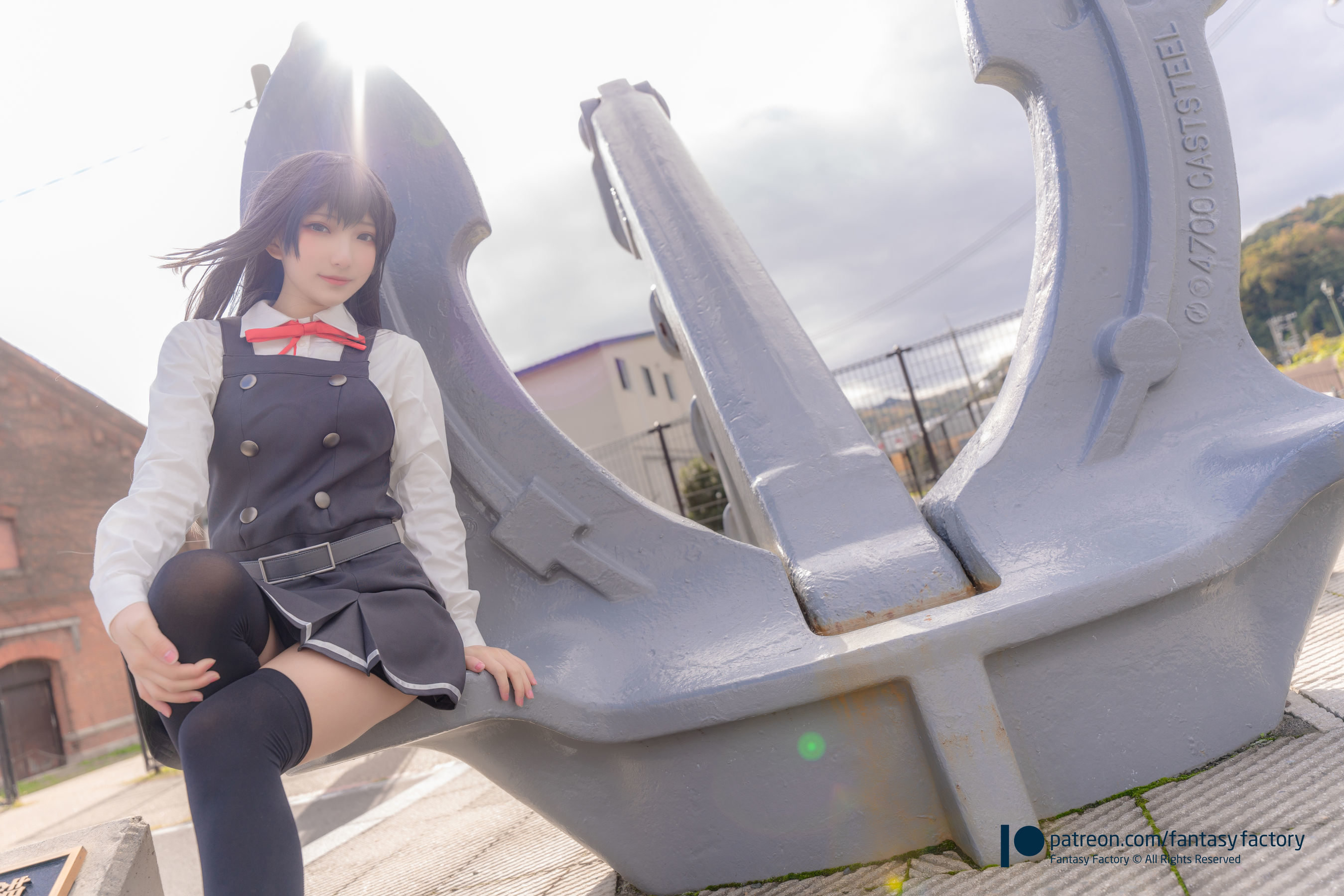 小丁Cosplay 2020.01  黑丝 和服 JK-图31