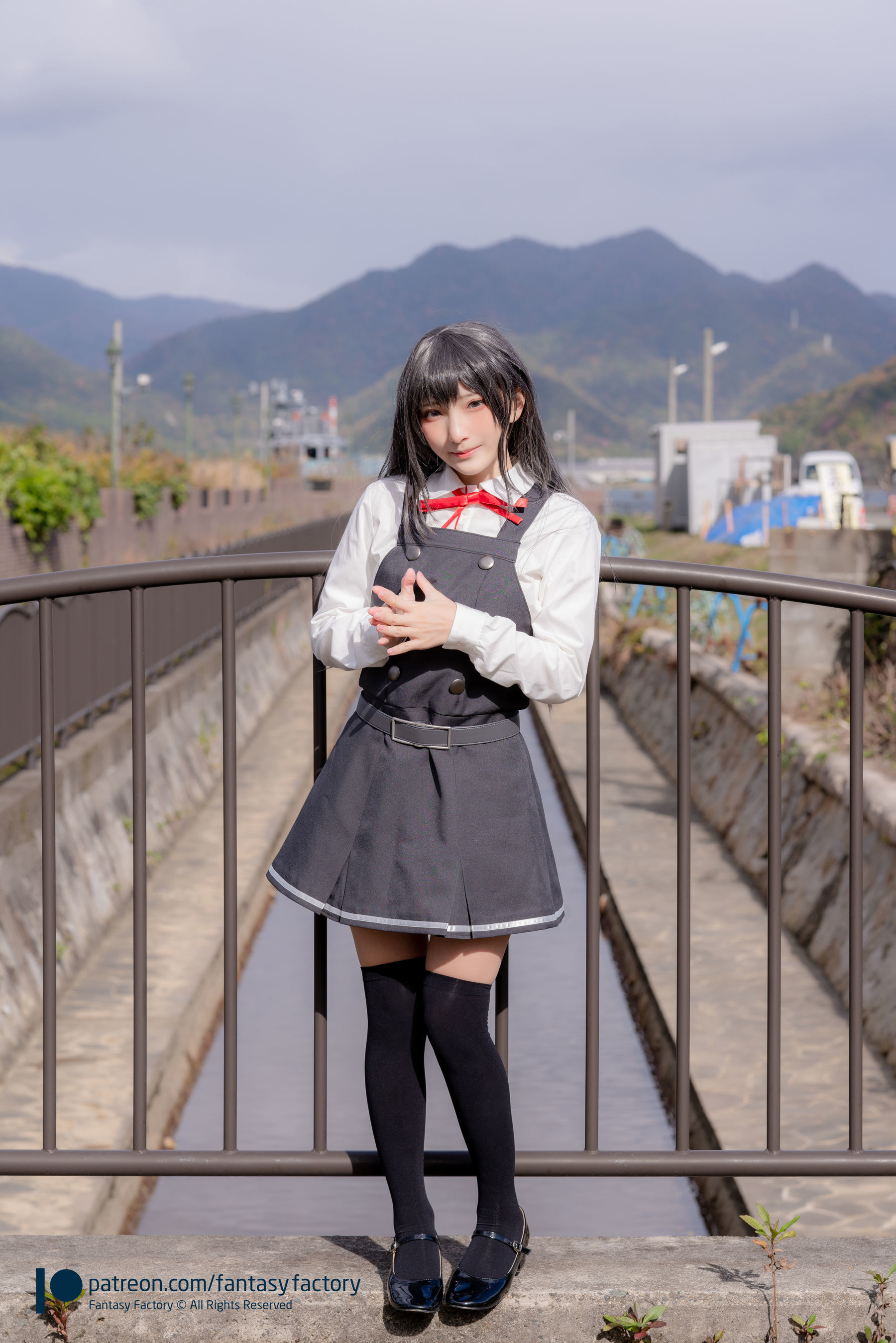 小丁Cosplay 2020.01  黑丝 和服 JK-图32