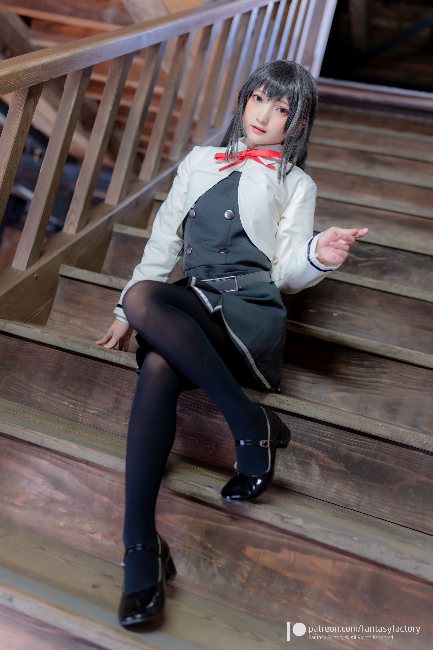 小丁Cosplay 2020.01  黑丝 和服 JK-图3