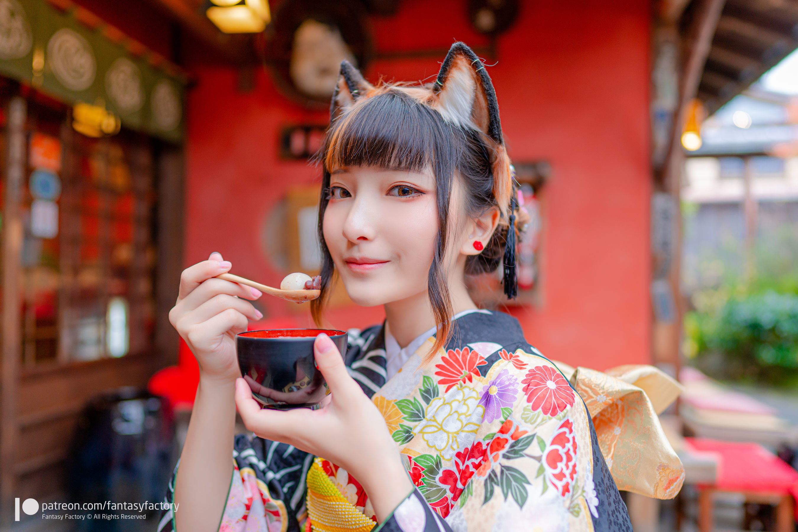 小丁Cosplay 2020.01  黑丝 和服 JK-图44