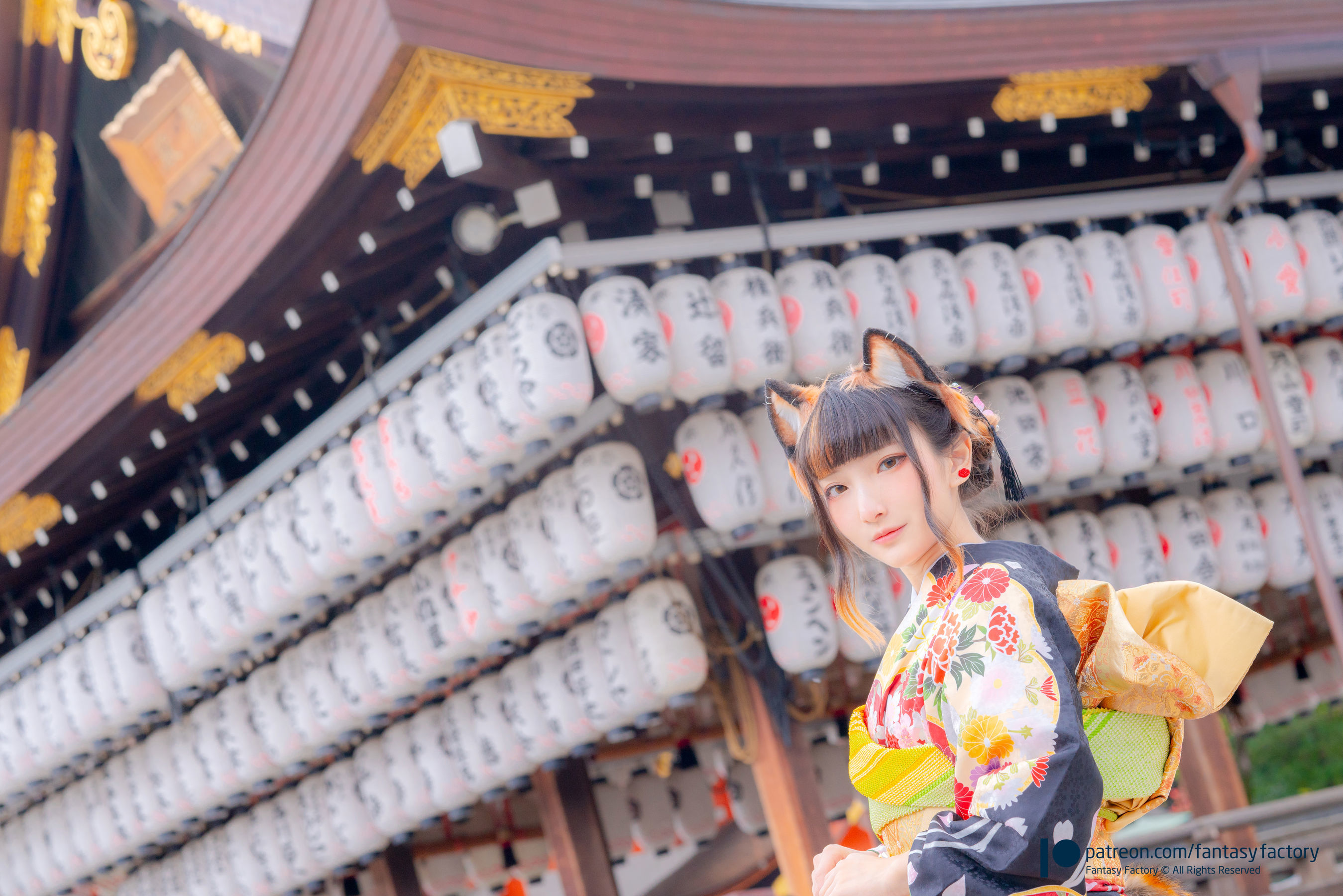 小丁Cosplay 2020.01  黑丝 和服 JK-图53