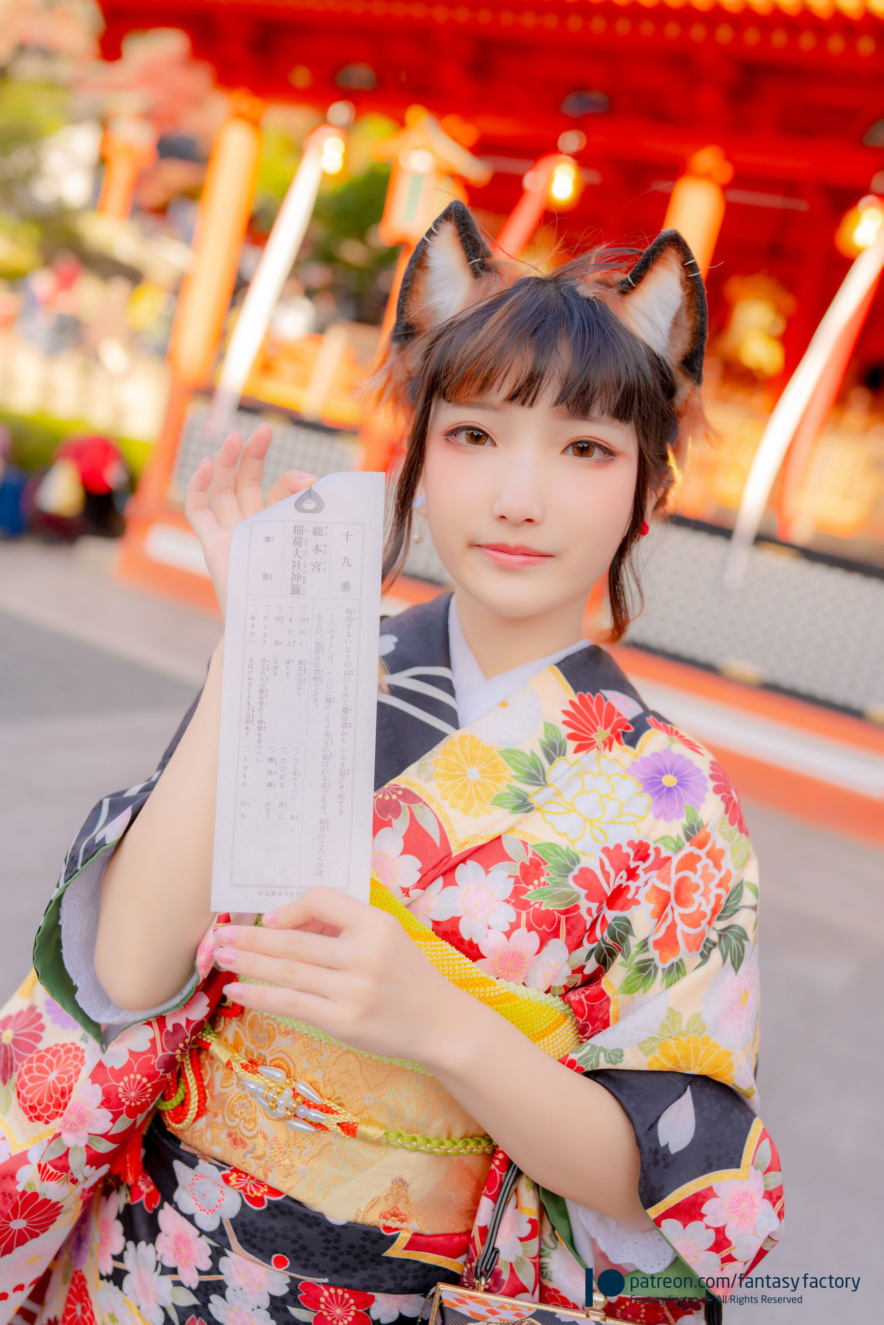 小丁Cosplay 2020.01  黑丝 和服 JK-图56