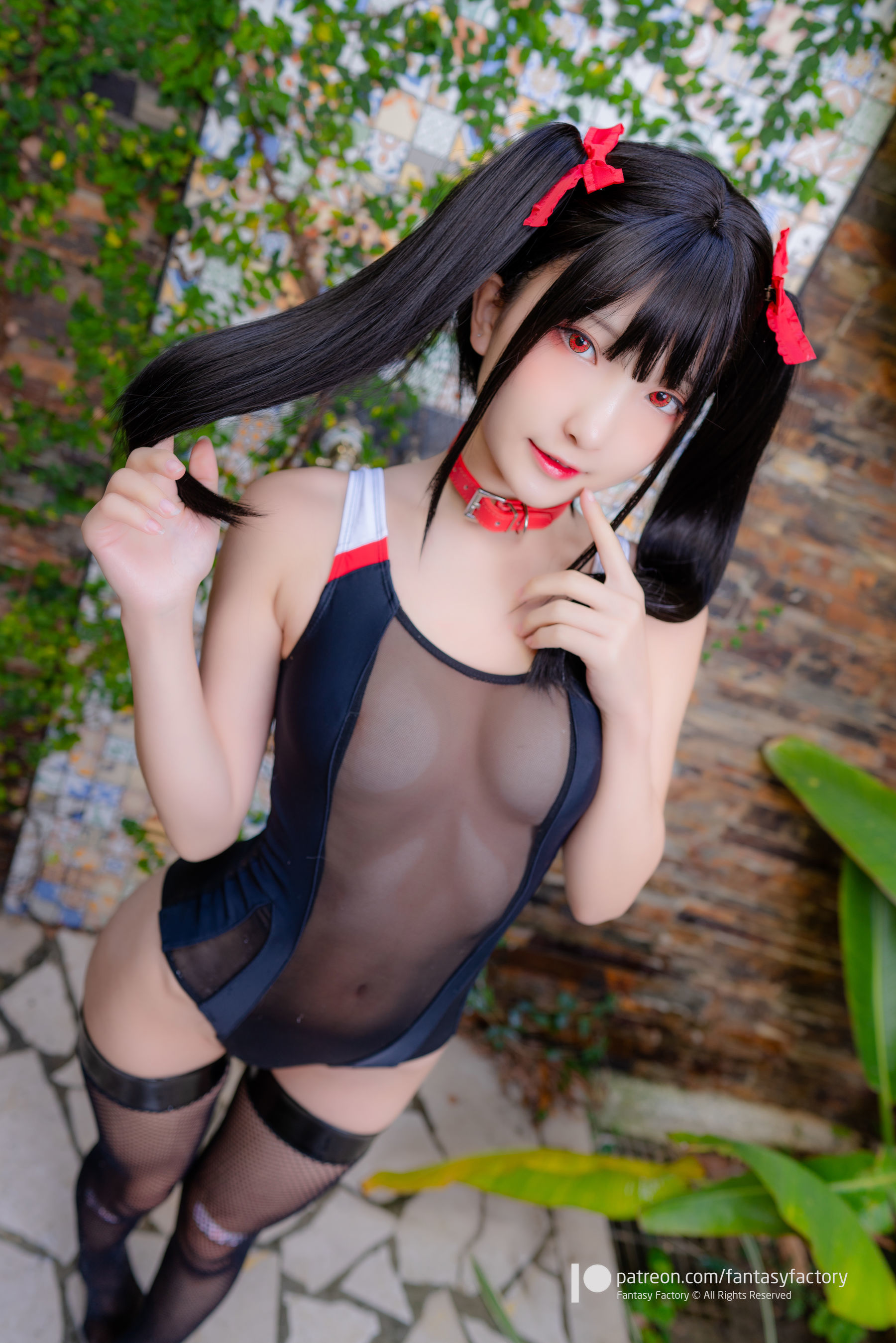 小丁Cosplay 2020.01  黑丝 和服 JK-图70