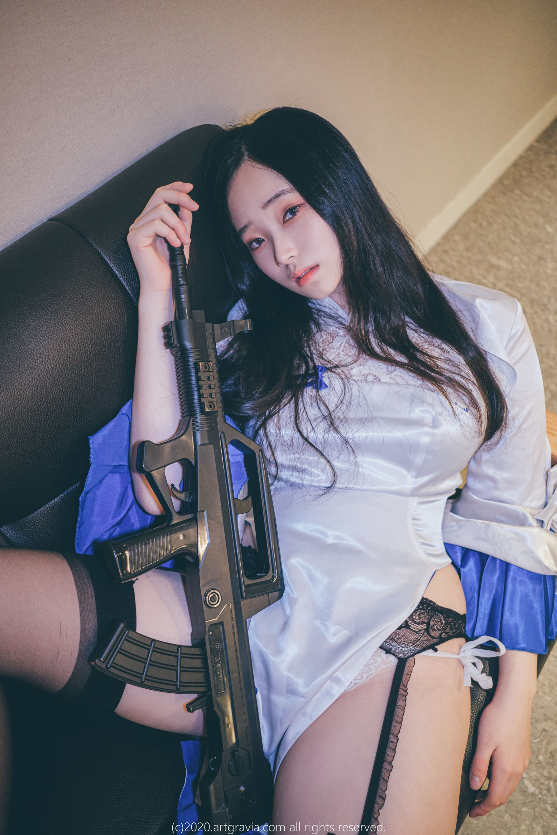 Vol.136 韩国妹子BamBi写真 95式旗袍-图28