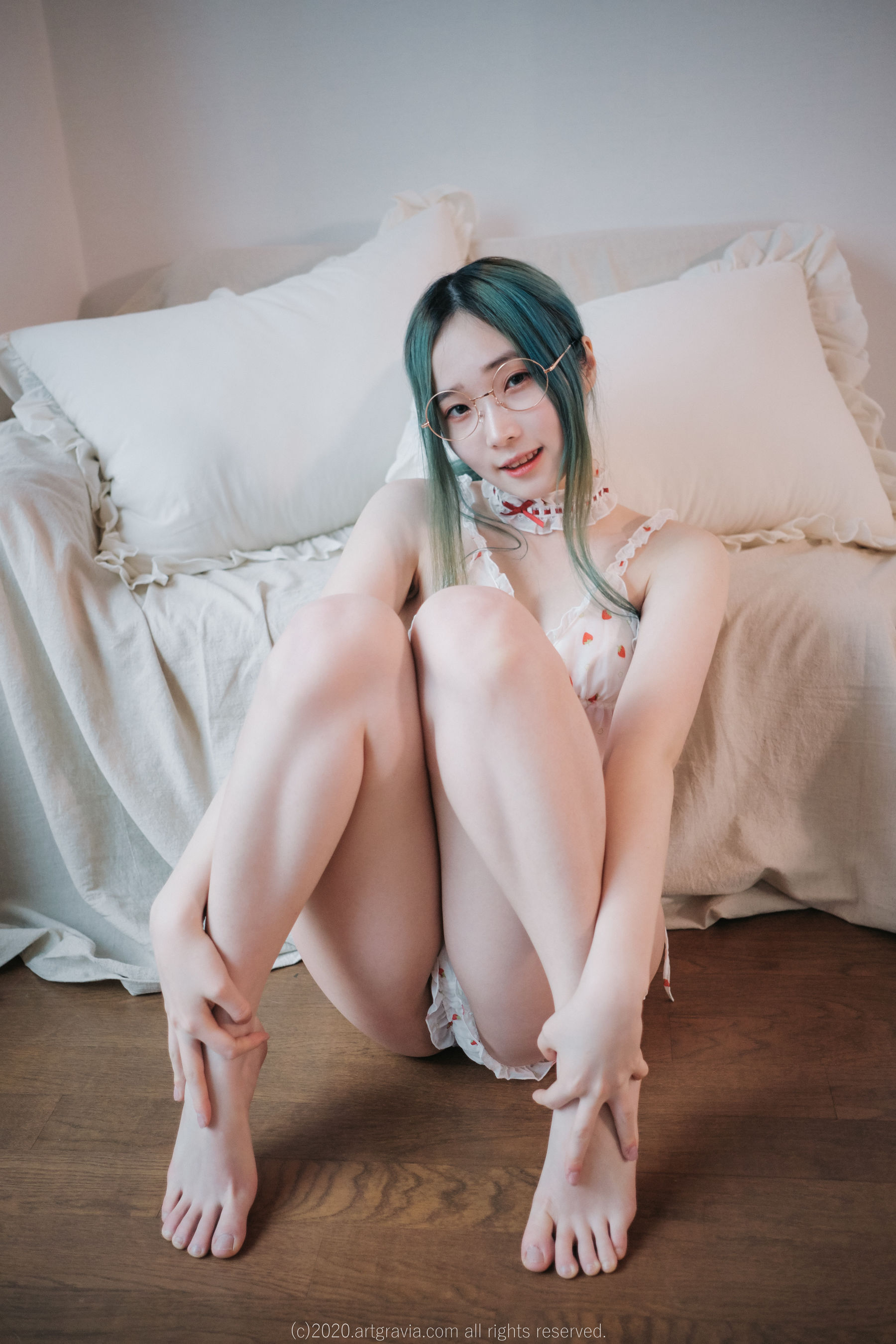 Vol.160 韩国妹子 BamBi写真 可爱草莓-图67