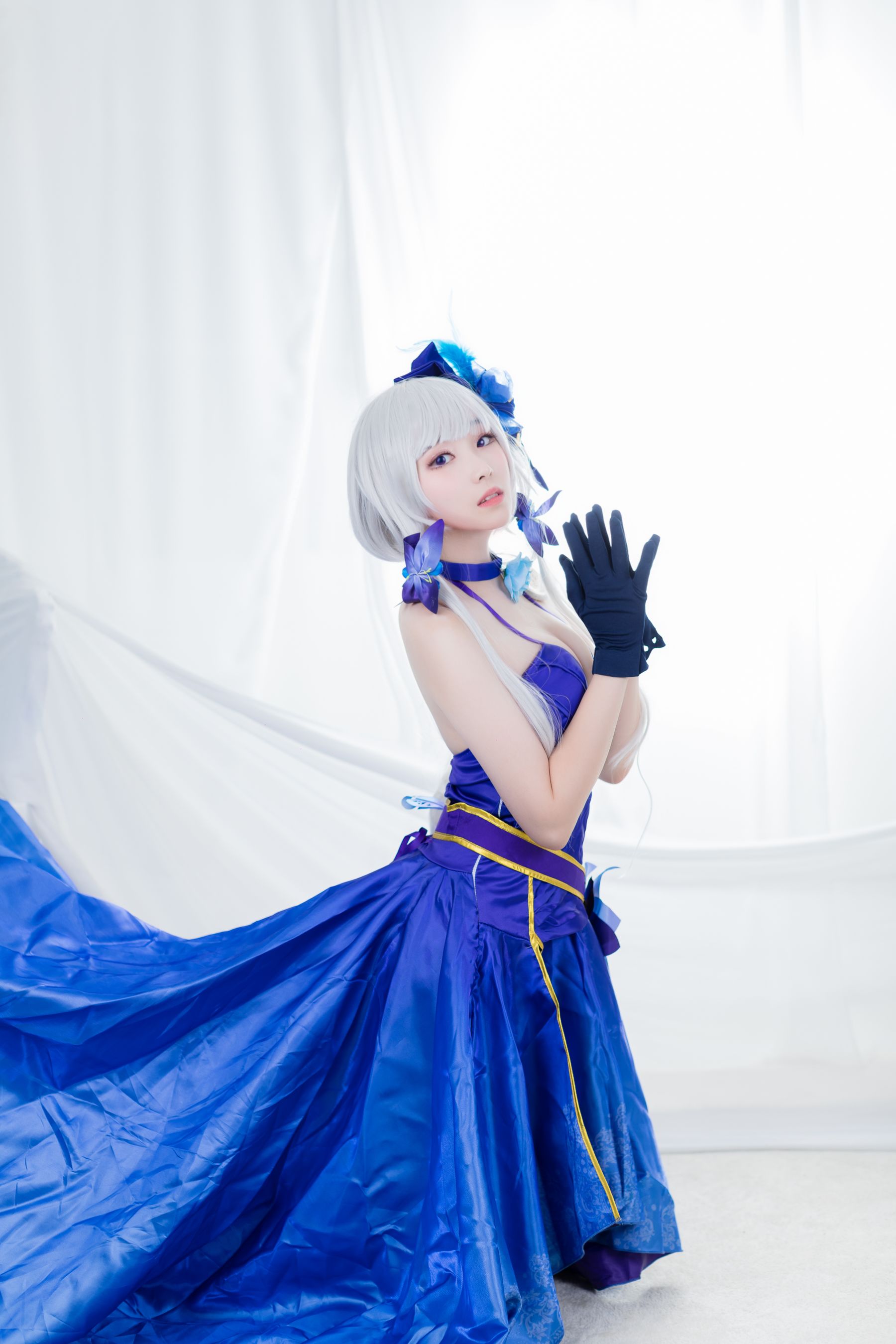 韩国妹子 BamBi写真 - Azur Lane - Illustrious (Never-Ending Tea Party ver.)-图11