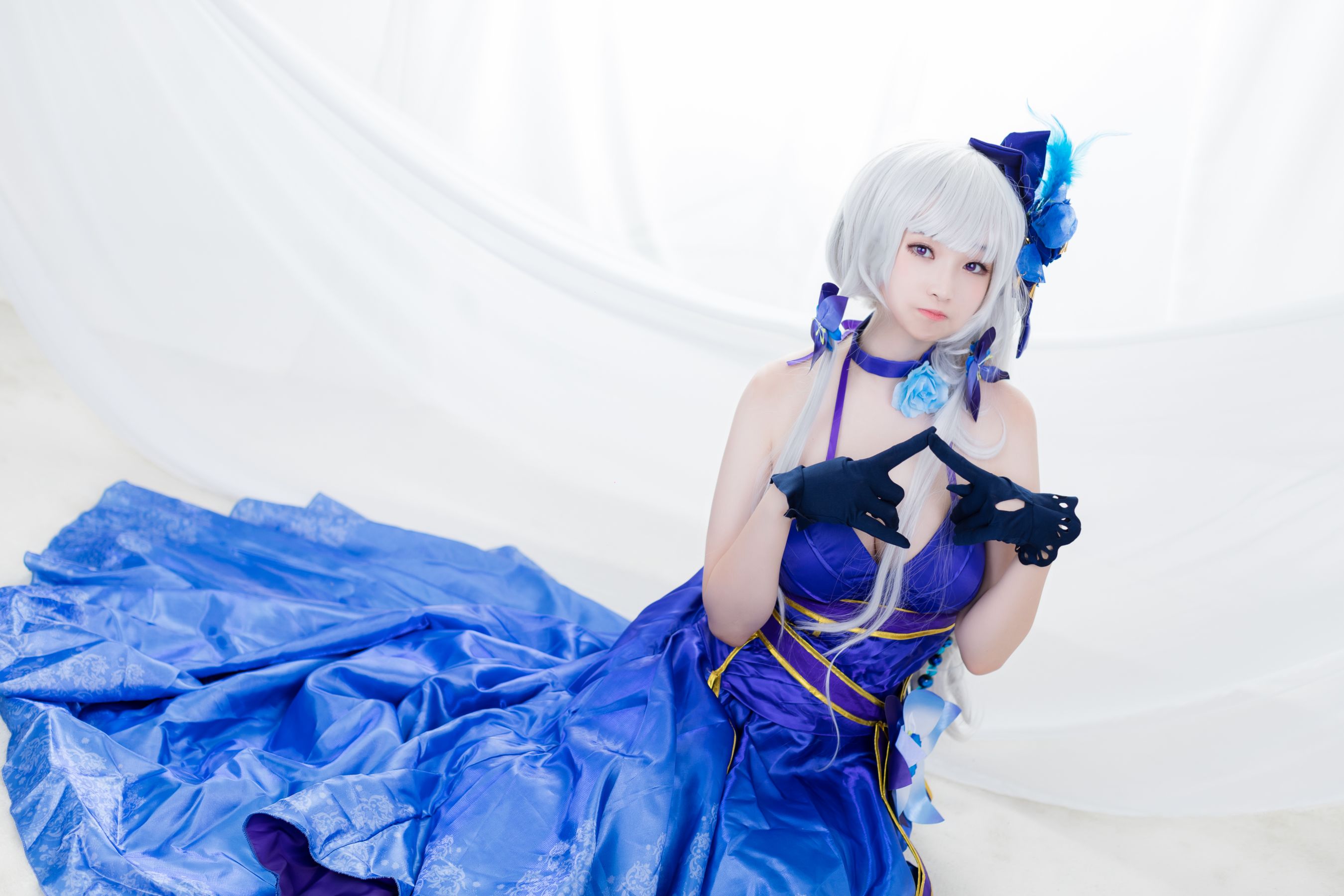 韩国妹子 BamBi写真 - Azur Lane - Illustrious (Never-Ending Tea Party ver.)-图19