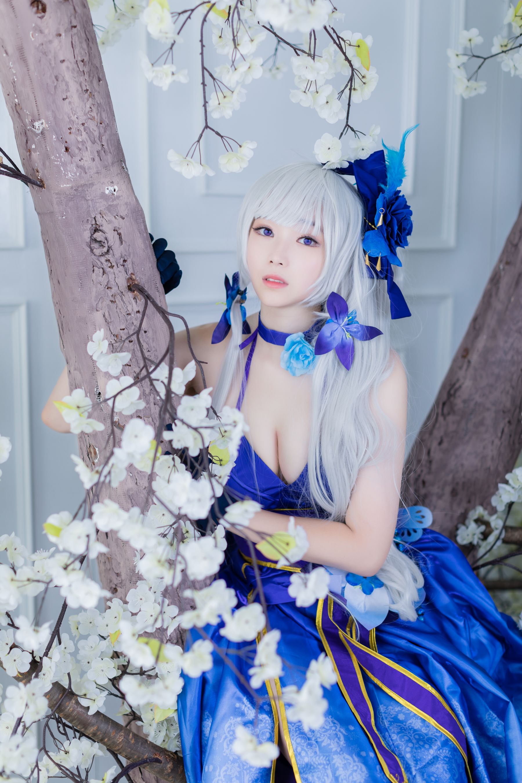 韩国妹子 BamBi写真 - Azur Lane - Illustrious (Never-Ending Tea Party ver.)-图31