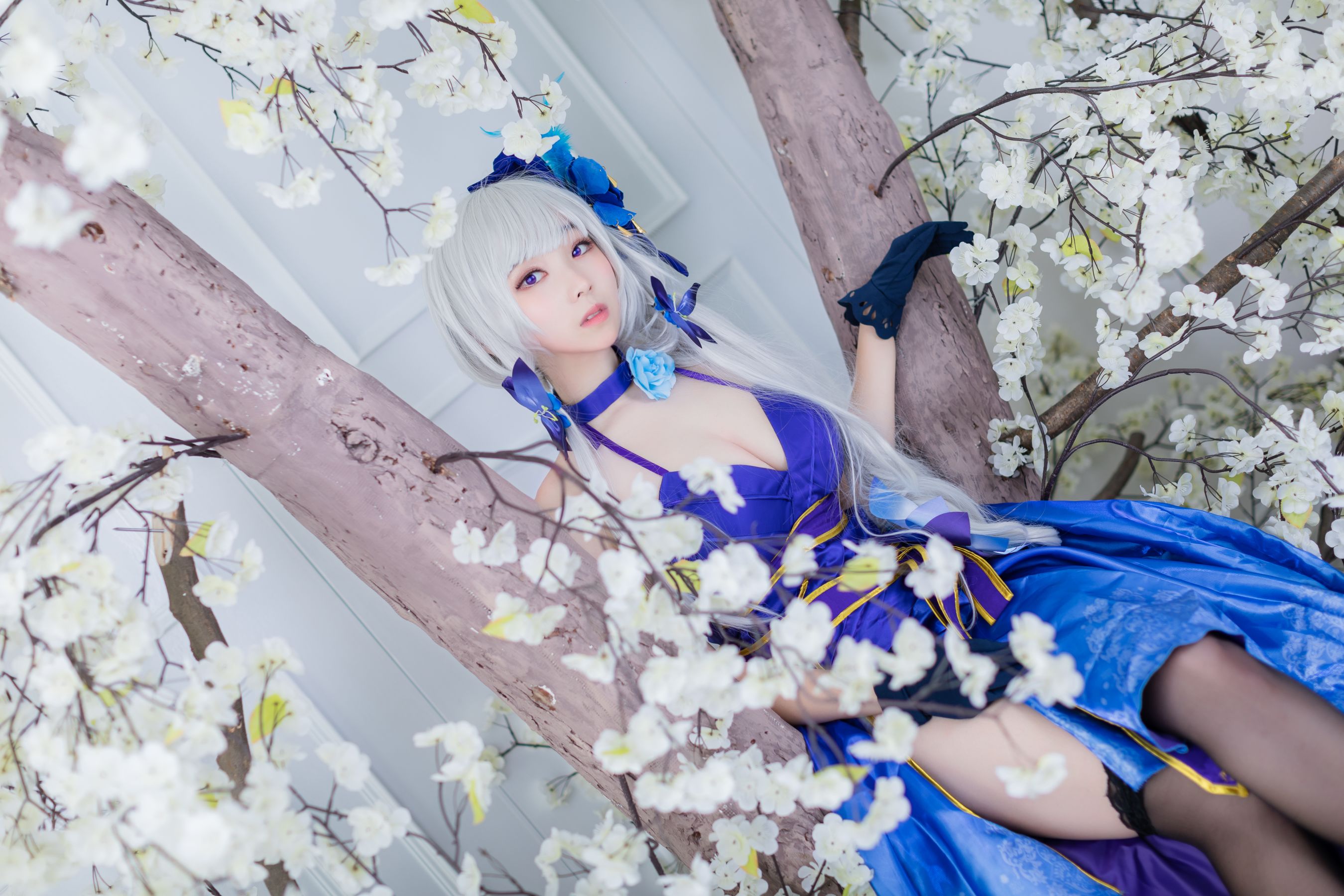 韩国妹子 BamBi写真 - Azur Lane - Illustrious (Never-Ending Tea Party ver.)-图33
