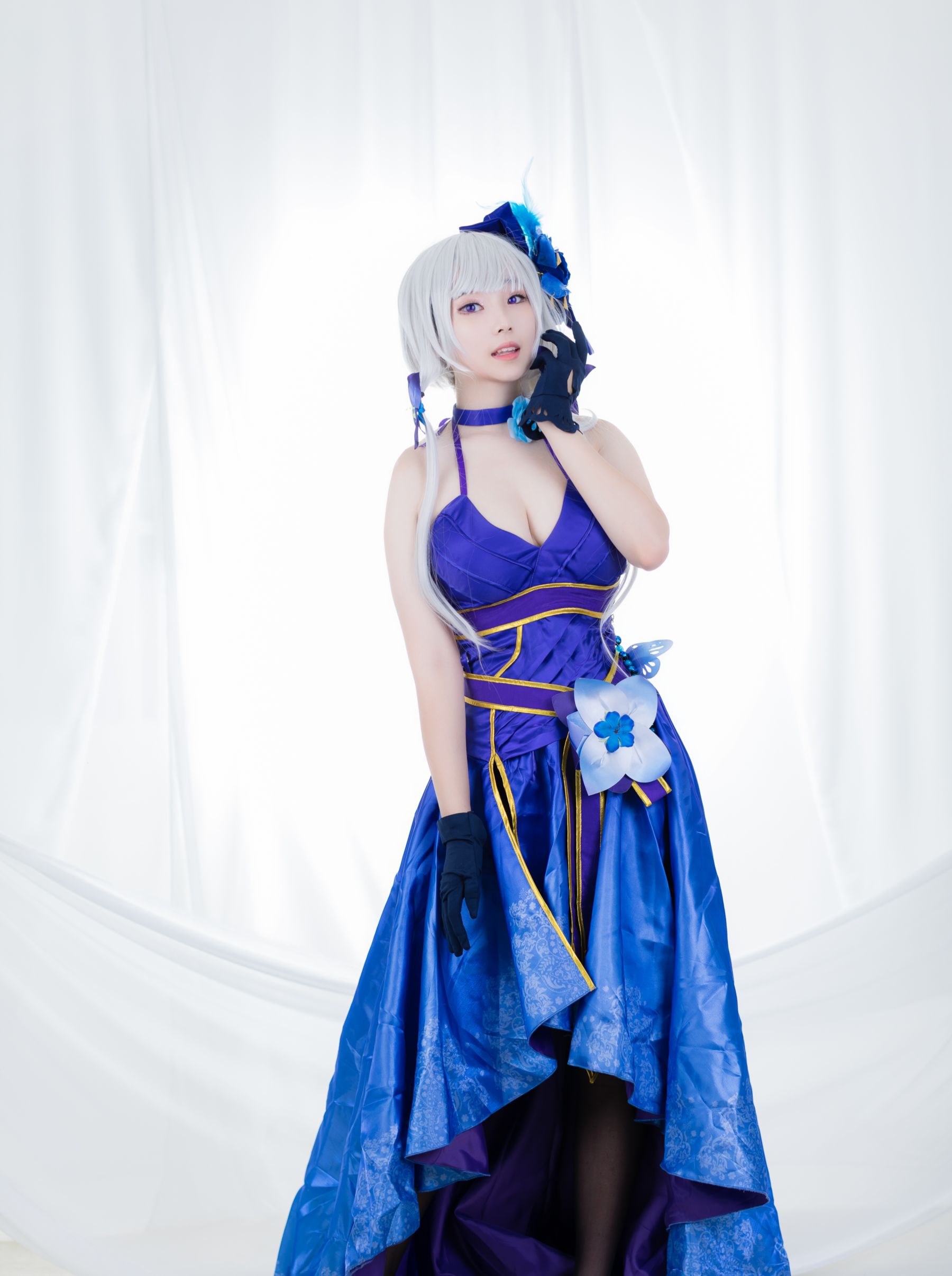 韩国妹子 BamBi写真 - Azur Lane - Illustrious (Never-Ending Tea Party ver.)-图41