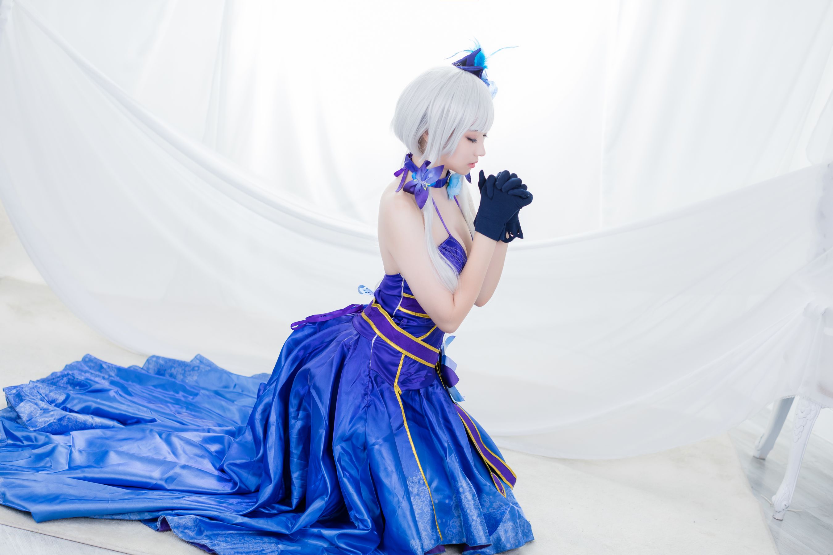 韩国妹子 BamBi写真 - Azur Lane - Illustrious (Never-Ending Tea Party ver.)-图7