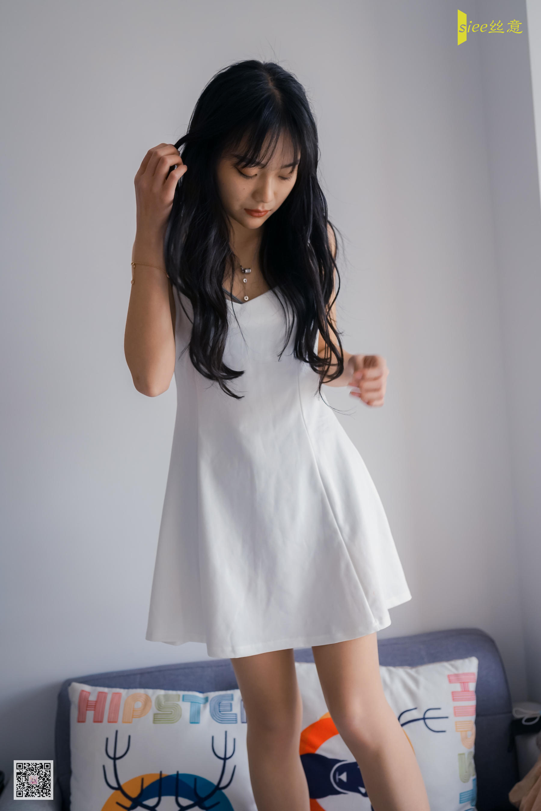 No.469 筠筠 白色连衣裙-图63