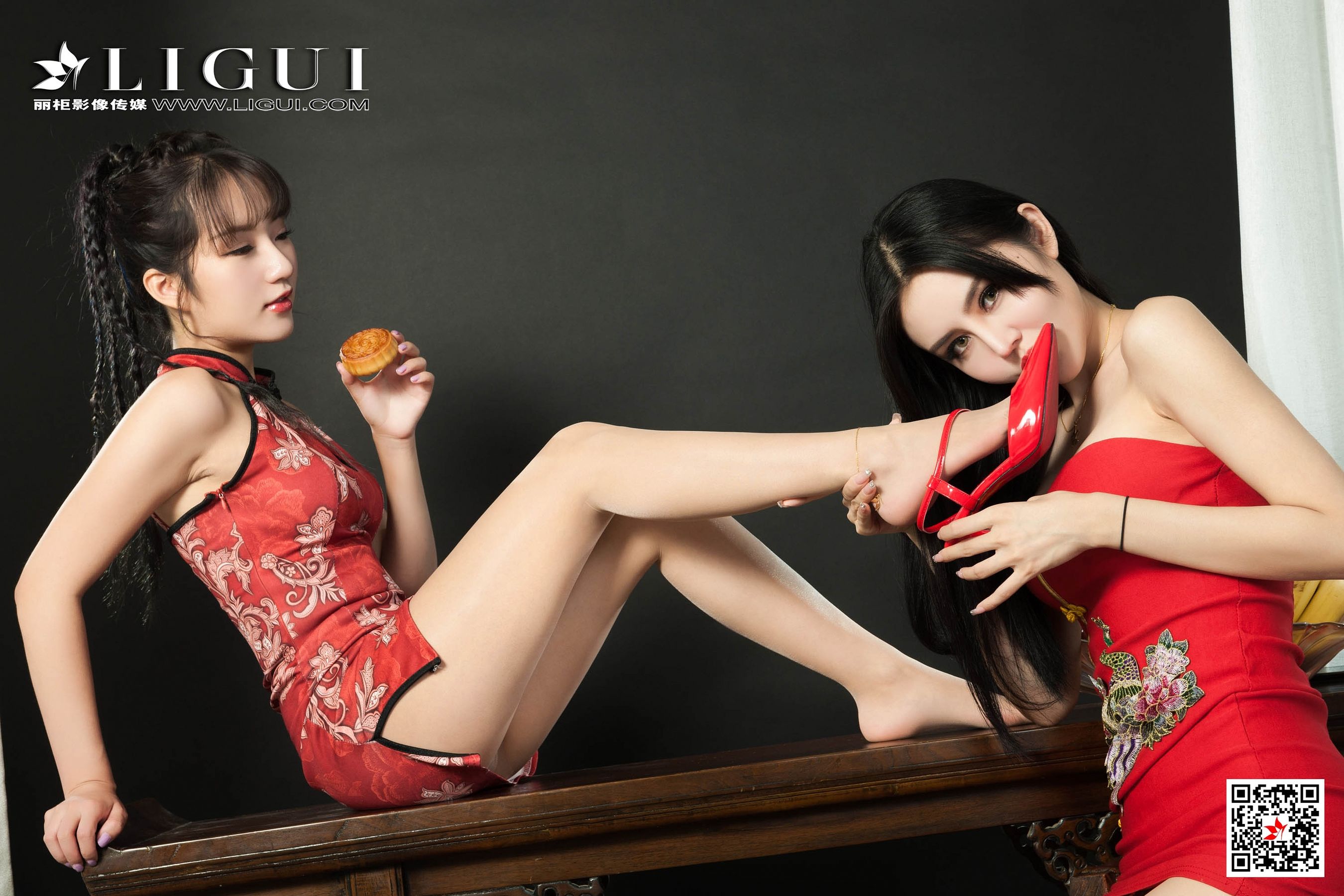 网络丽人 Model 汐汐& 凉儿-图78