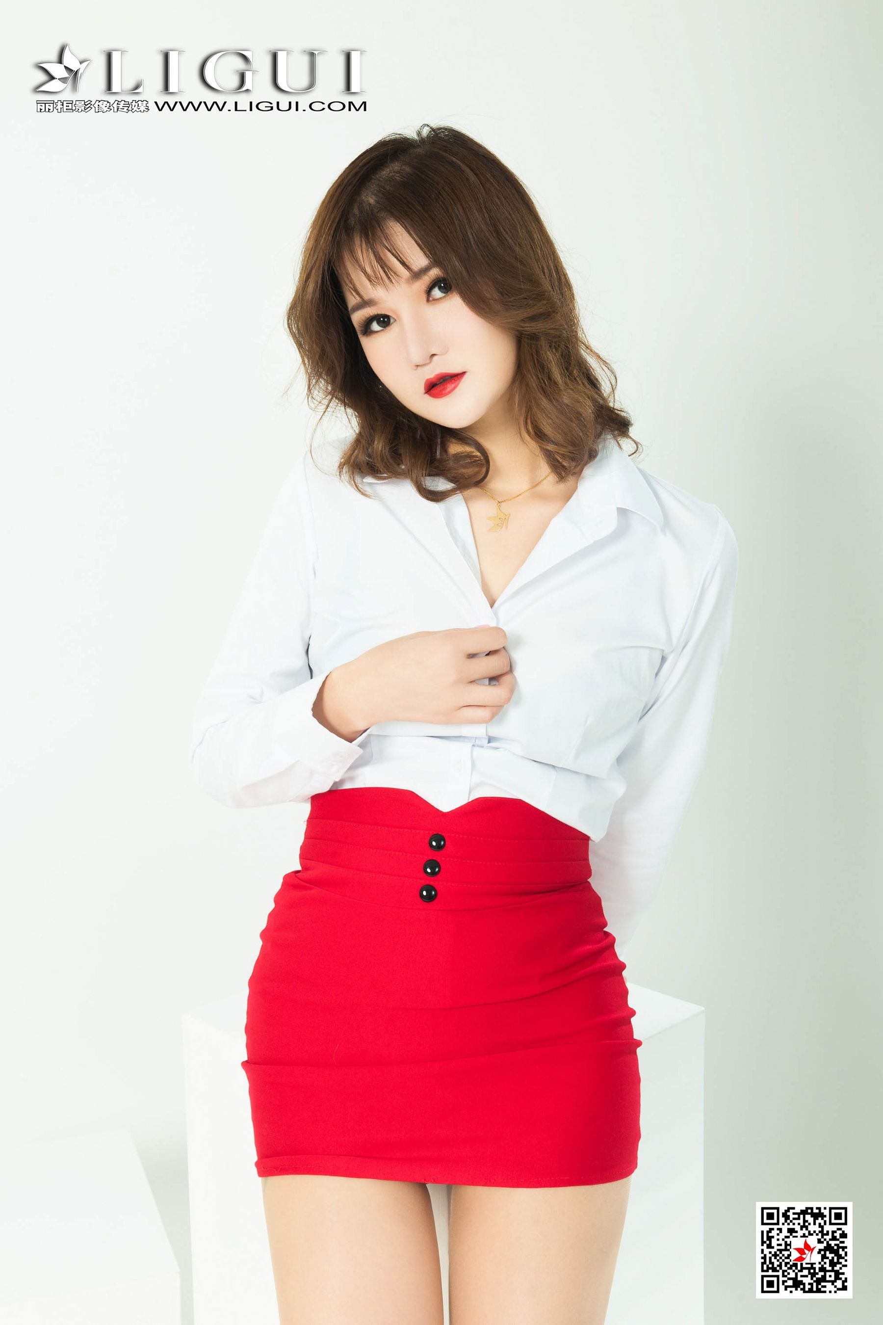 网络丽人 Model 文芮-图17