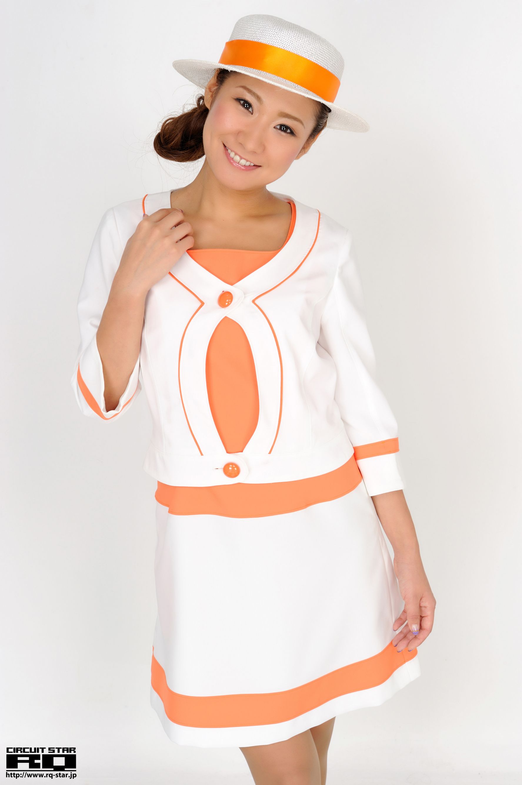 NO.00401 大上留依 Elevator Girl 气质超短裙写真集-图4