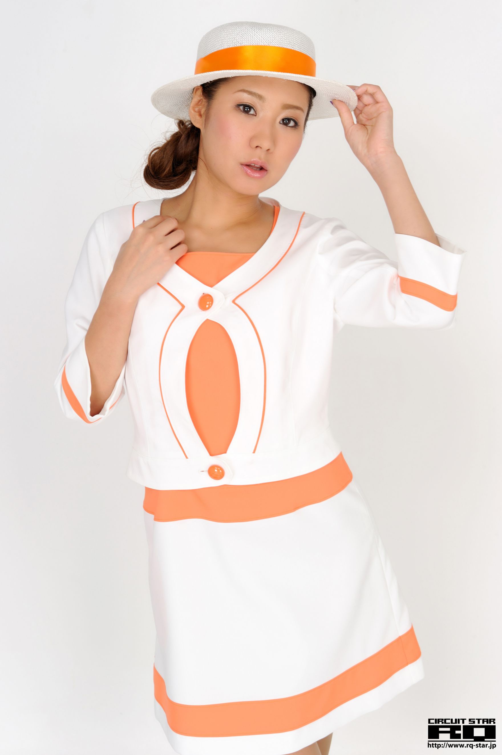 NO.00401 大上留依 Elevator Girl 气质超短裙写真集-图5