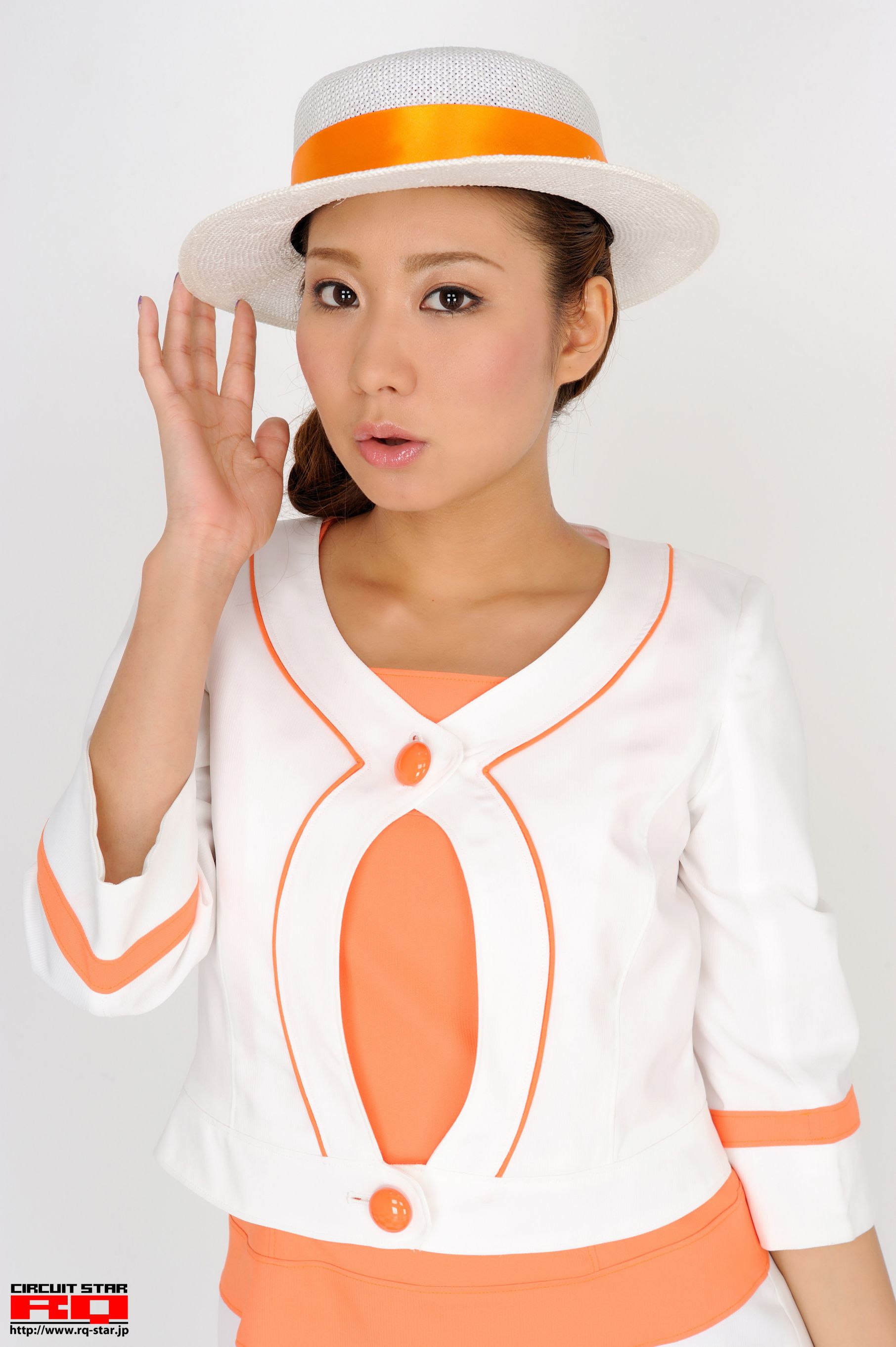 NO.00401 大上留依 Elevator Girl 气质超短裙写真集-图7