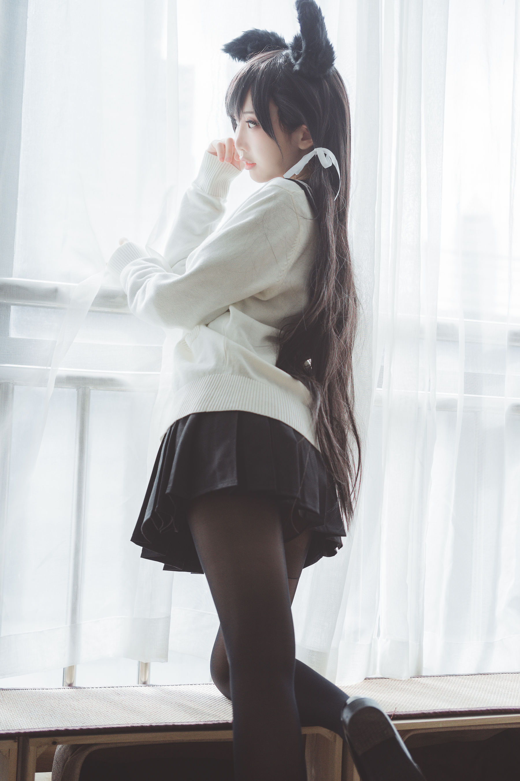 可爱人气Coser面饼仙儿 - 制服爱宕-图9