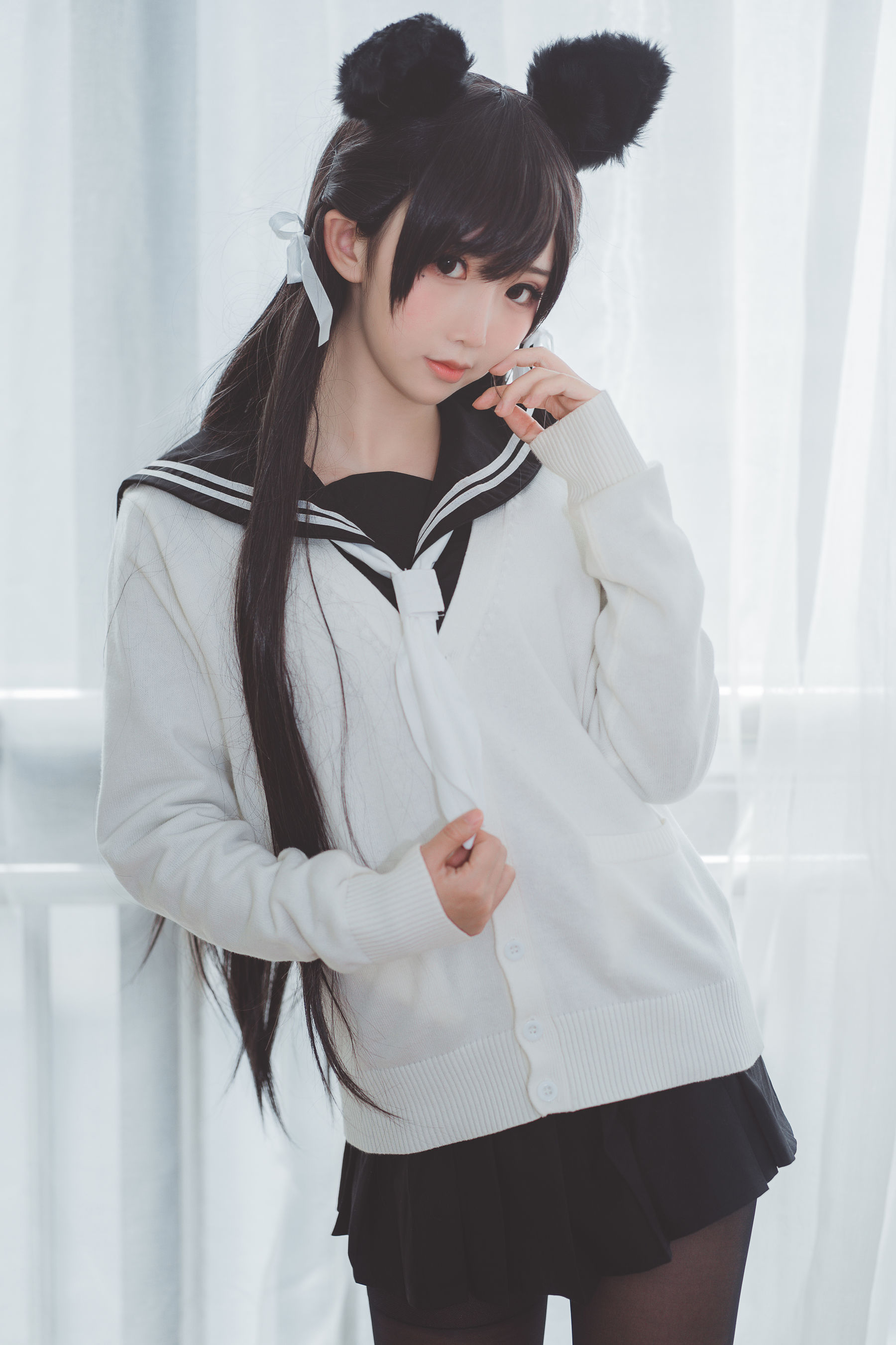 可爱人气Coser面饼仙儿 - 制服爱宕-图13