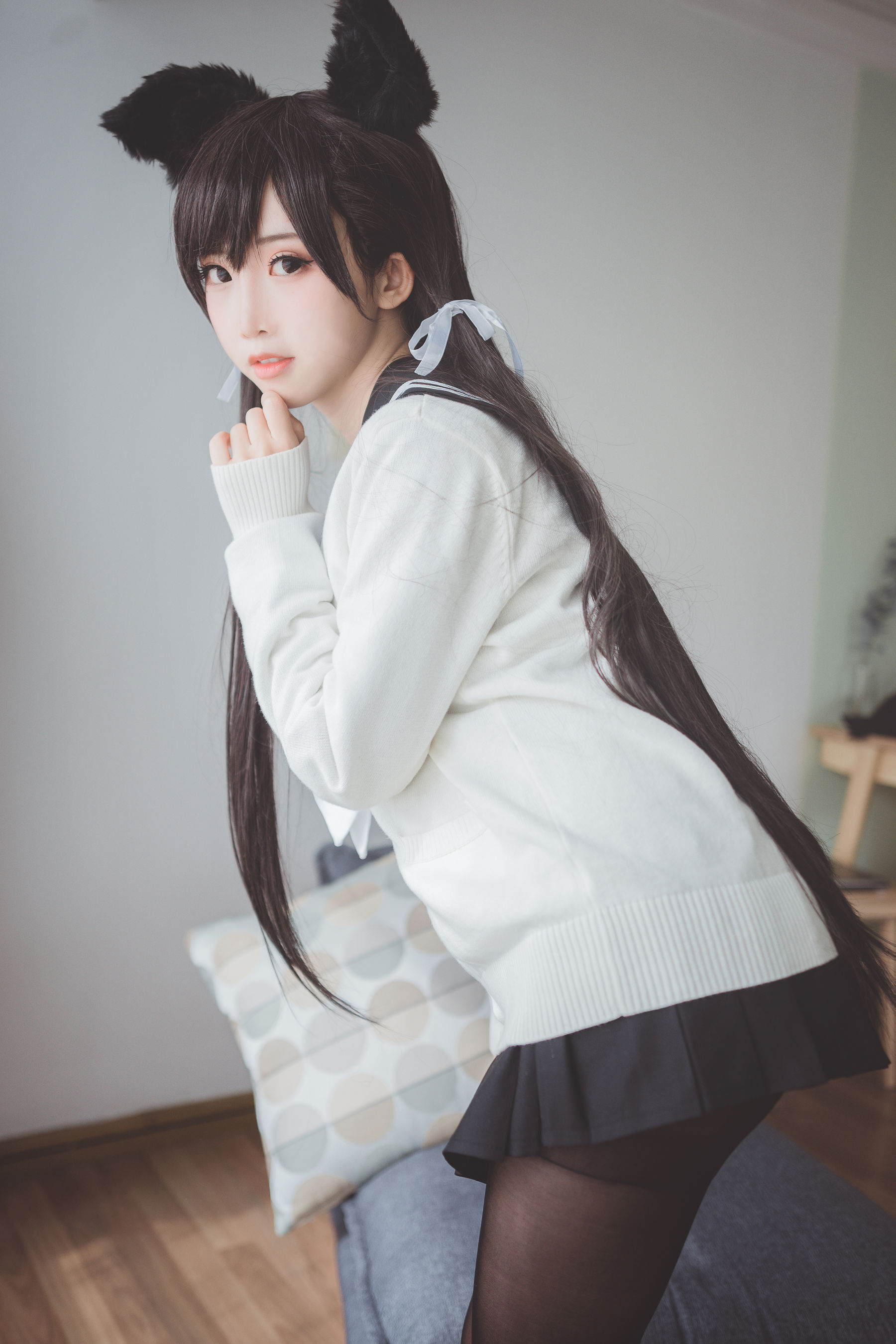 可爱人气Coser面饼仙儿 - 制服爱宕-图14