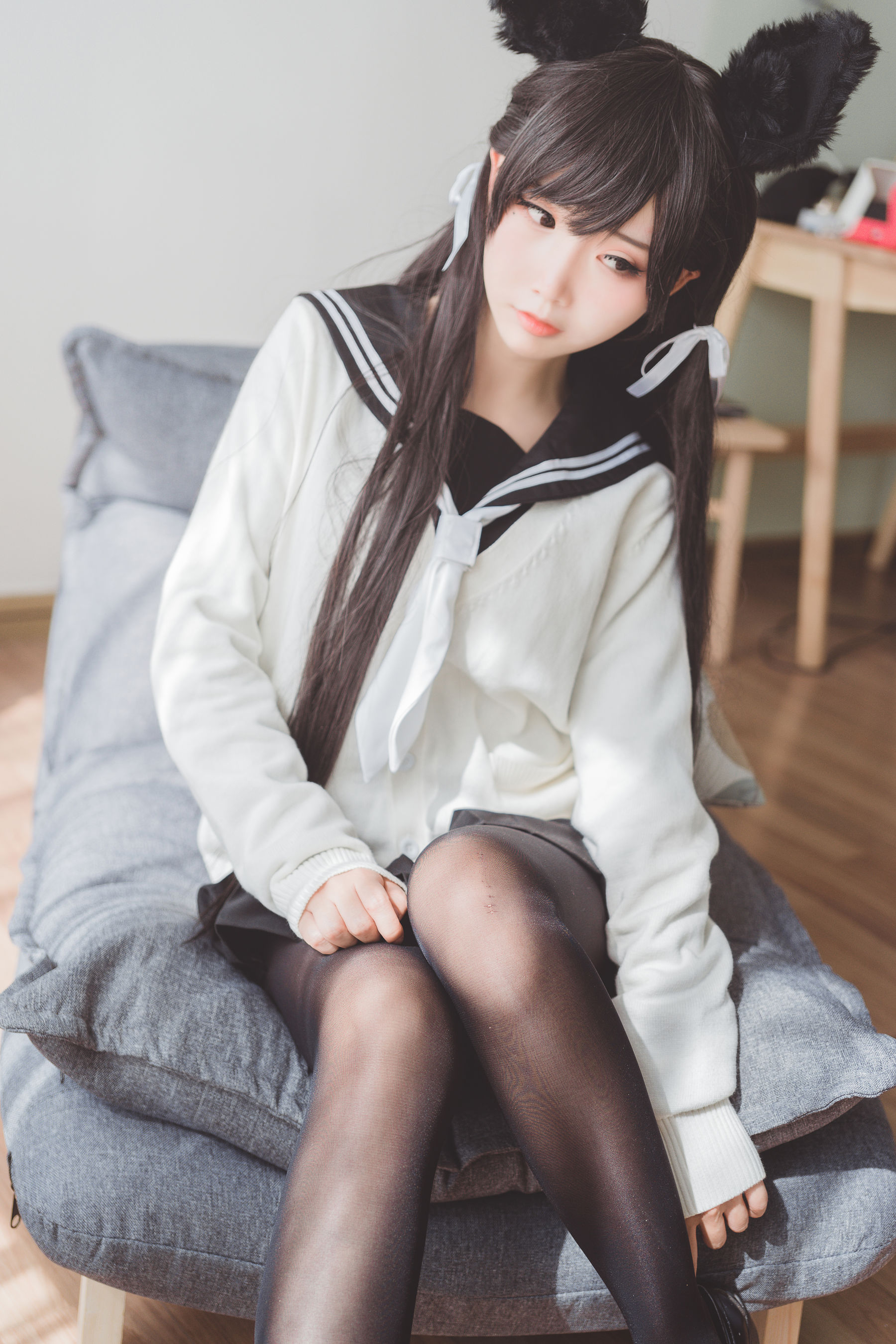 可爱人气Coser面饼仙儿 - 制服爱宕-图4
