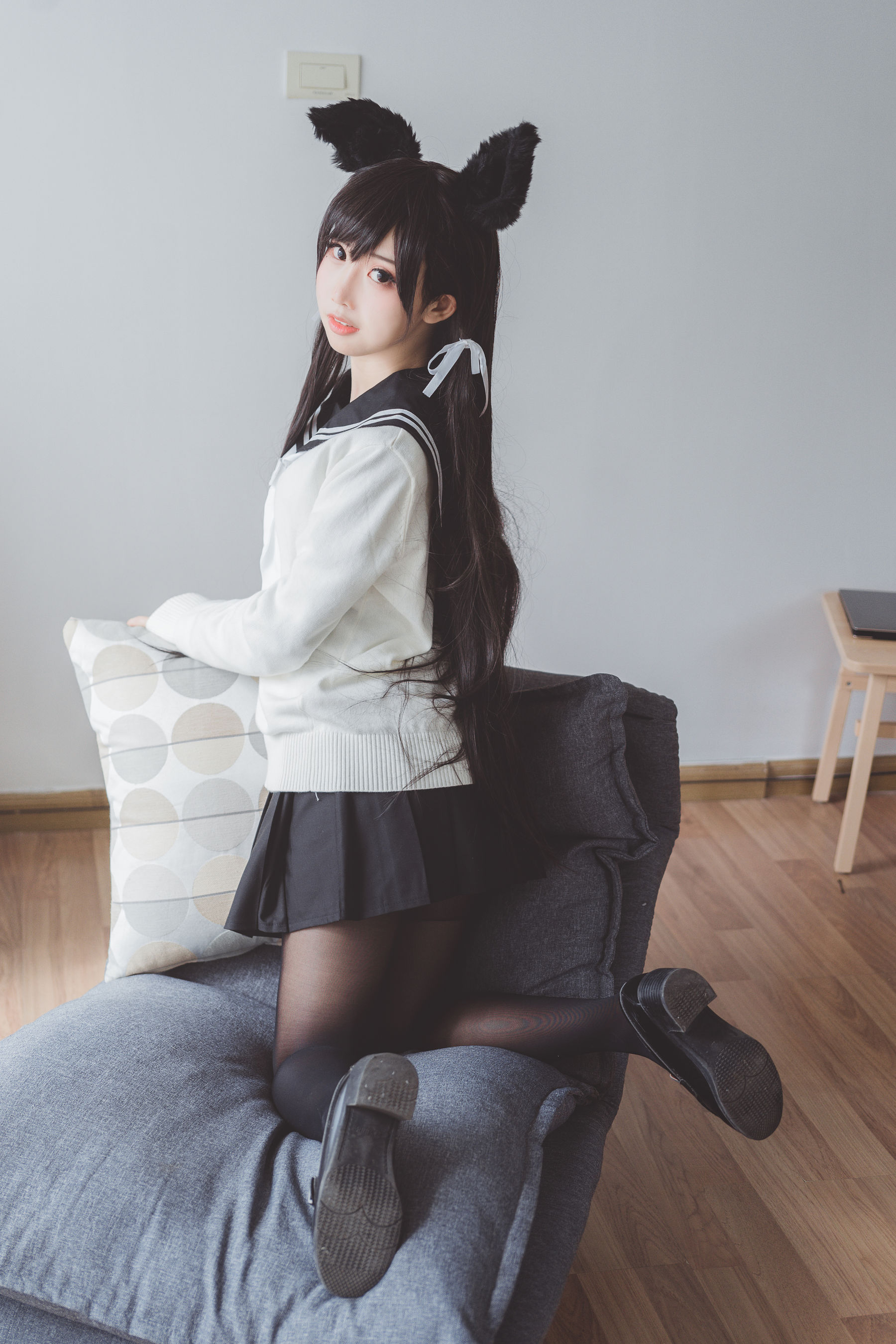 可爱人气Coser面饼仙儿 - 制服爱宕-图5