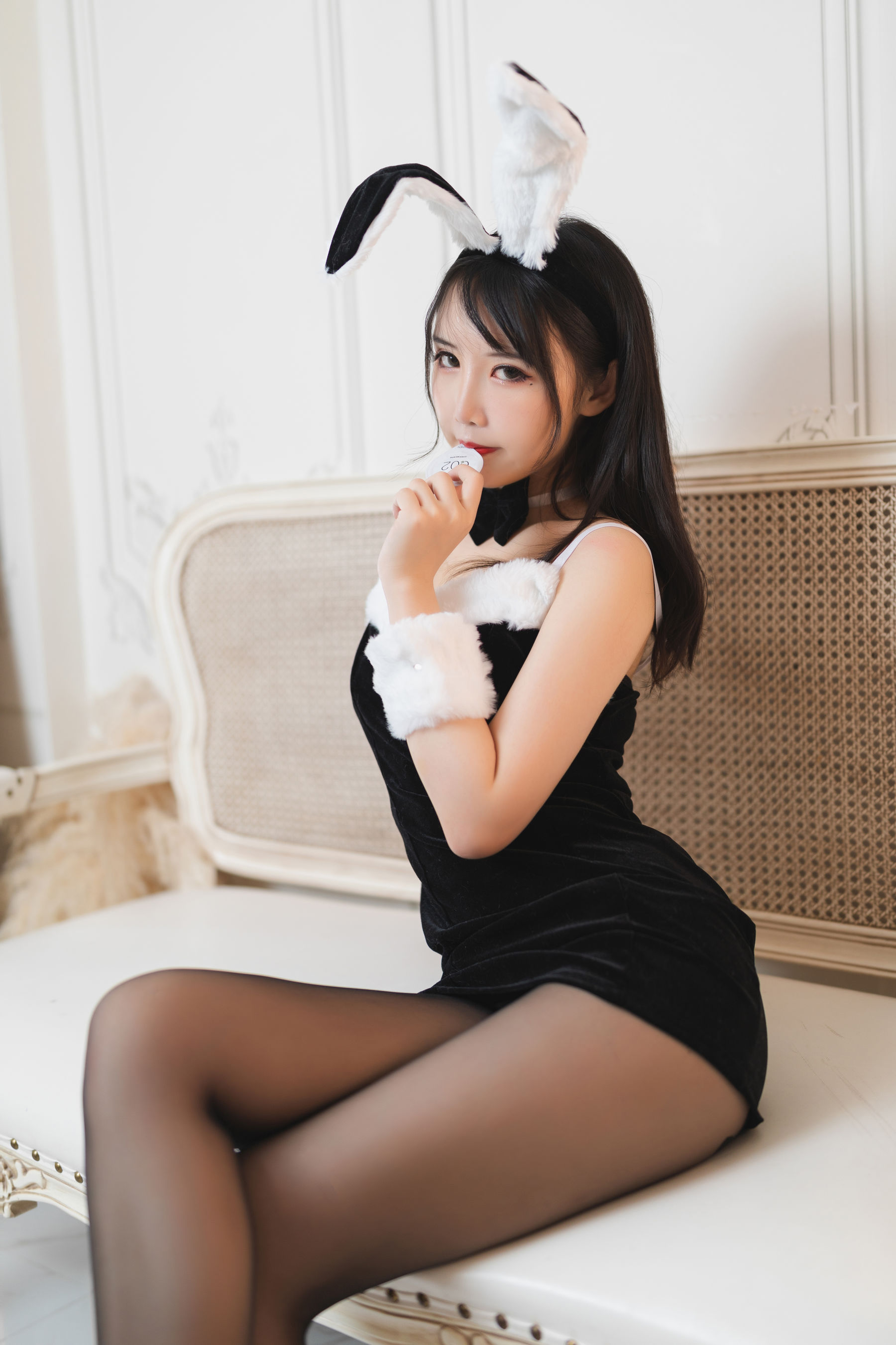 可爱人气Coser面饼仙儿 - 大象兔女郎-图11