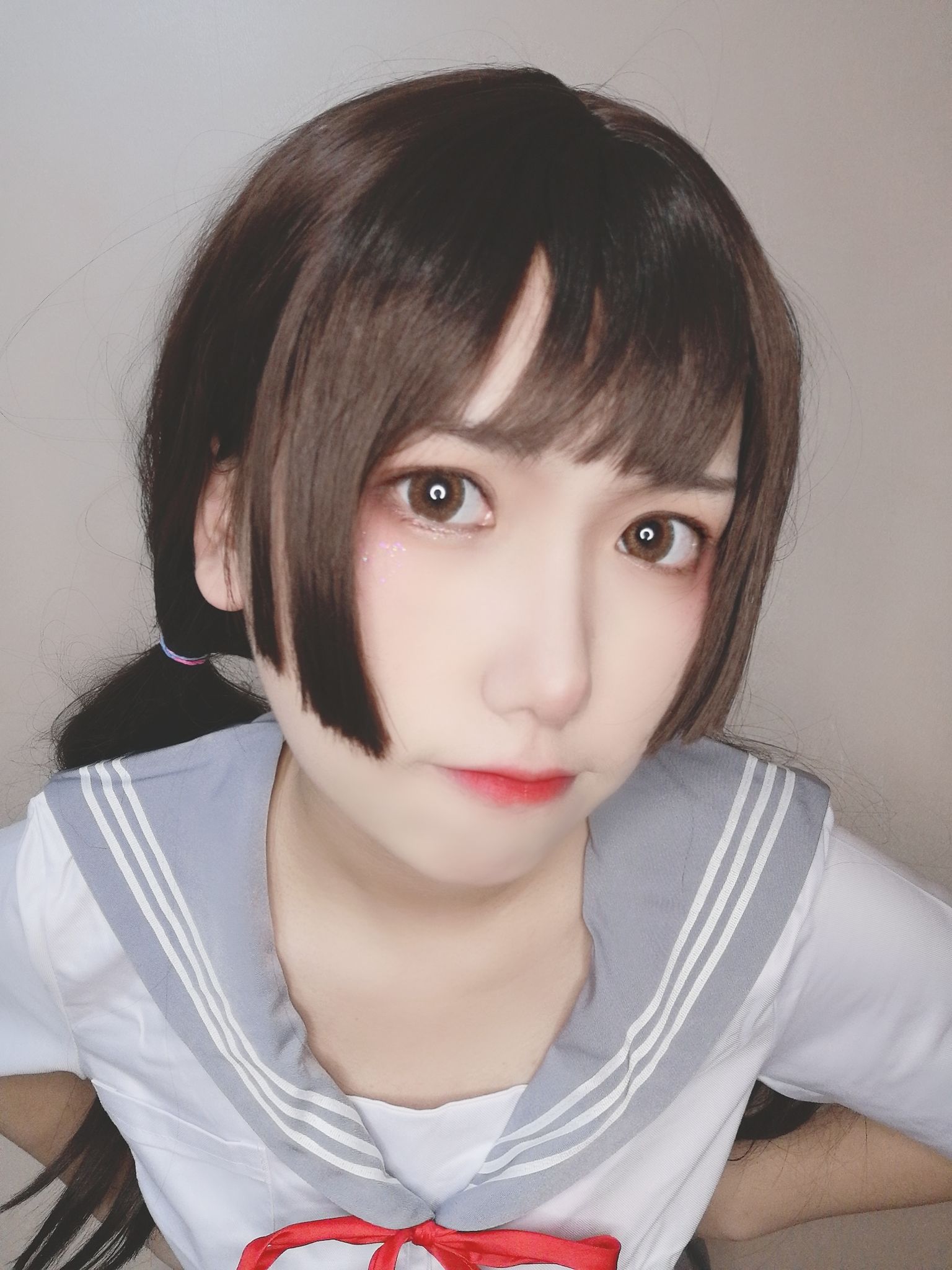 芋圆侑子SJ_ - 白丝jk-图9