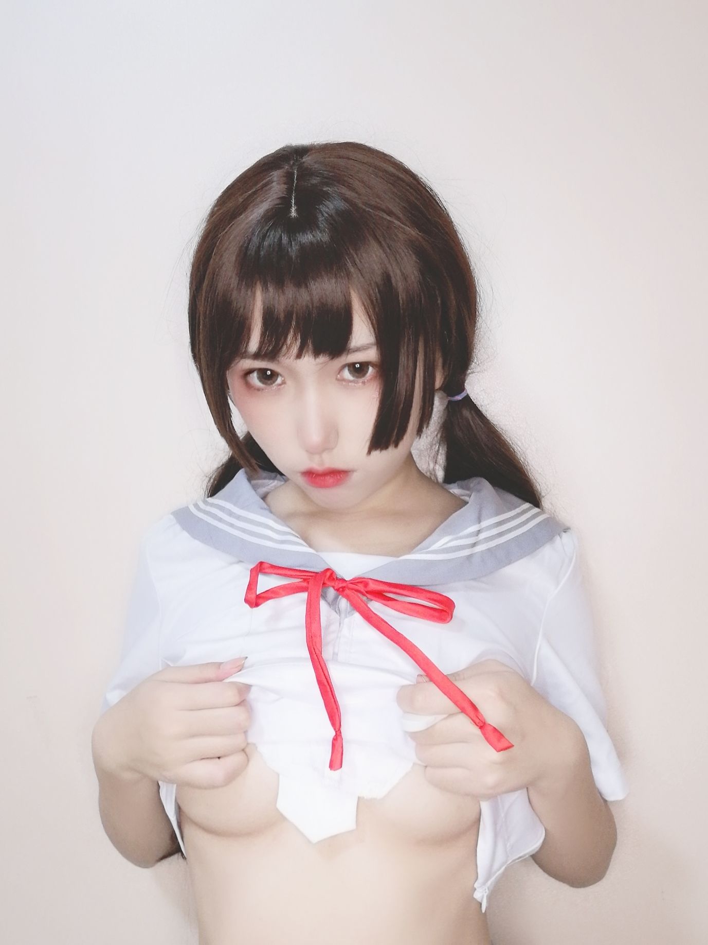 芋圆侑子SJ_ - 白丝jk-图10
