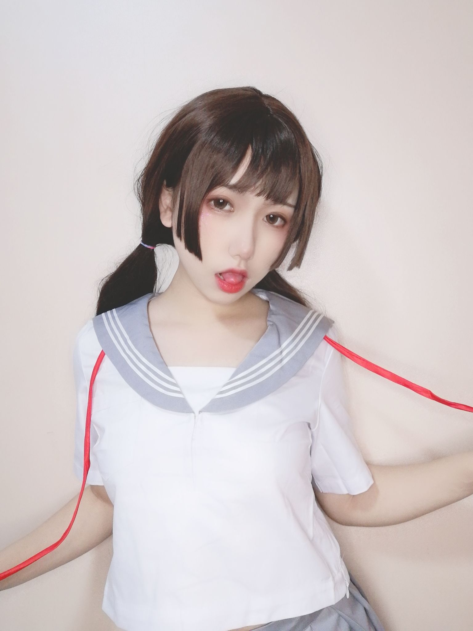 芋圆侑子SJ_ - 白丝jk-图13