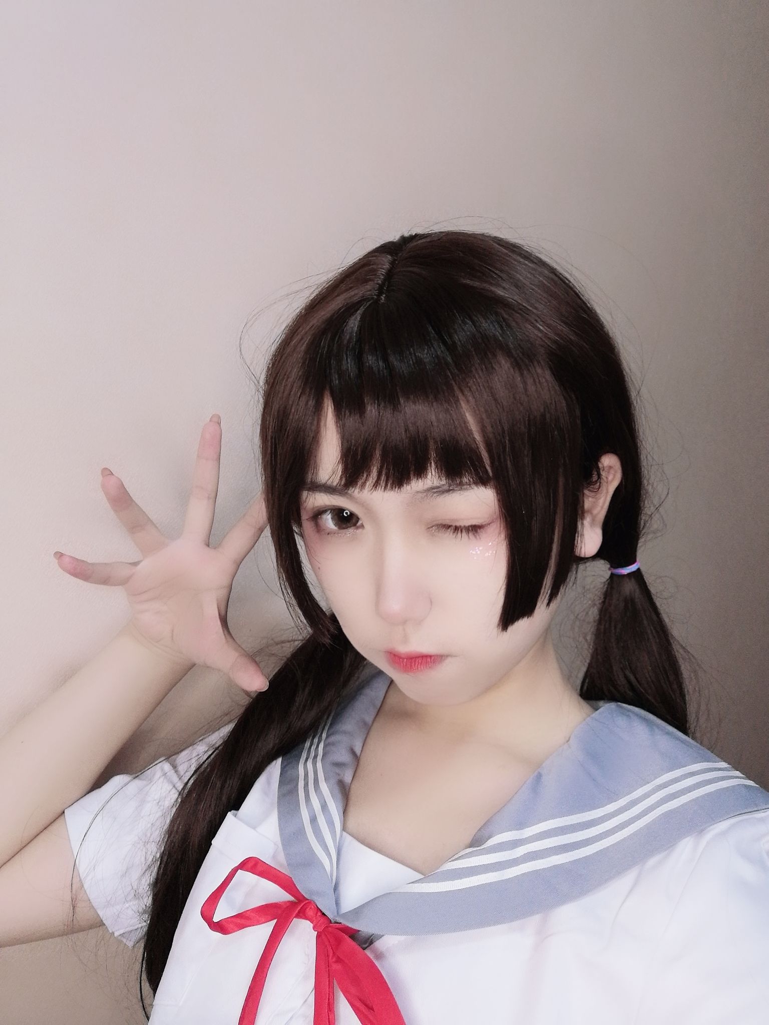 芋圆侑子SJ_ - 白丝jk-图1
