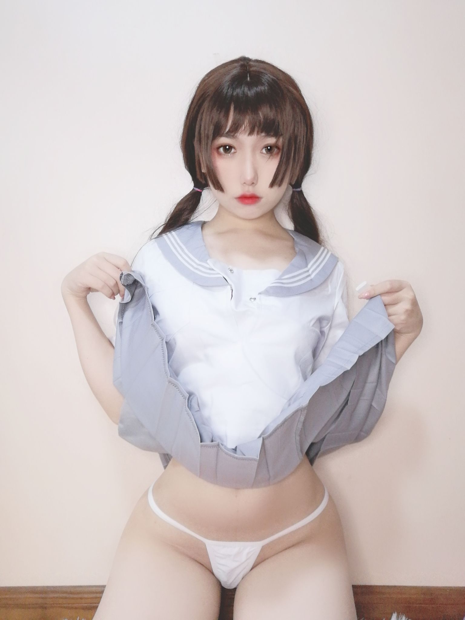 芋圆侑子SJ_ - 白丝jk-图24