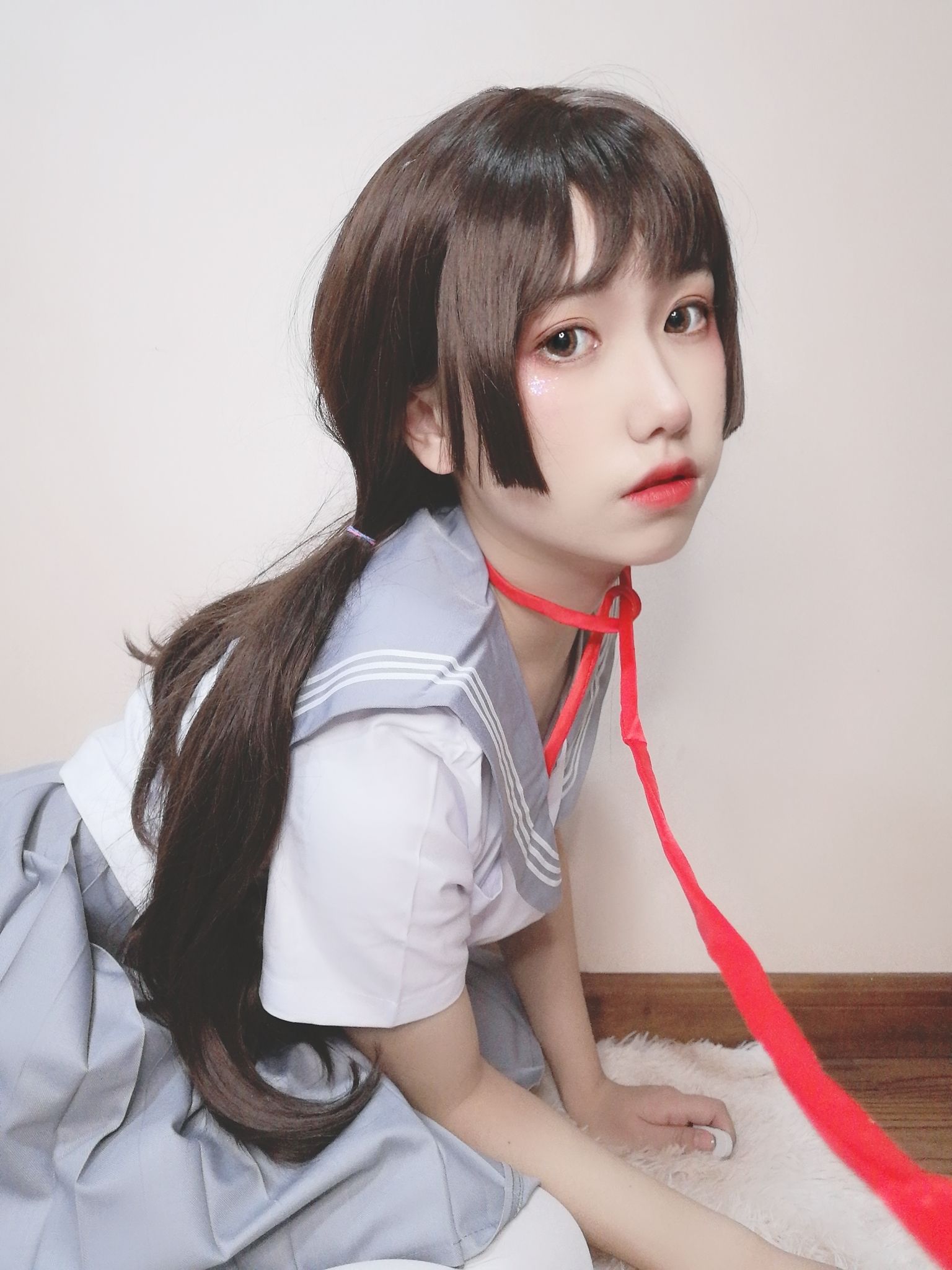 芋圆侑子SJ_ - 白丝jk-图32