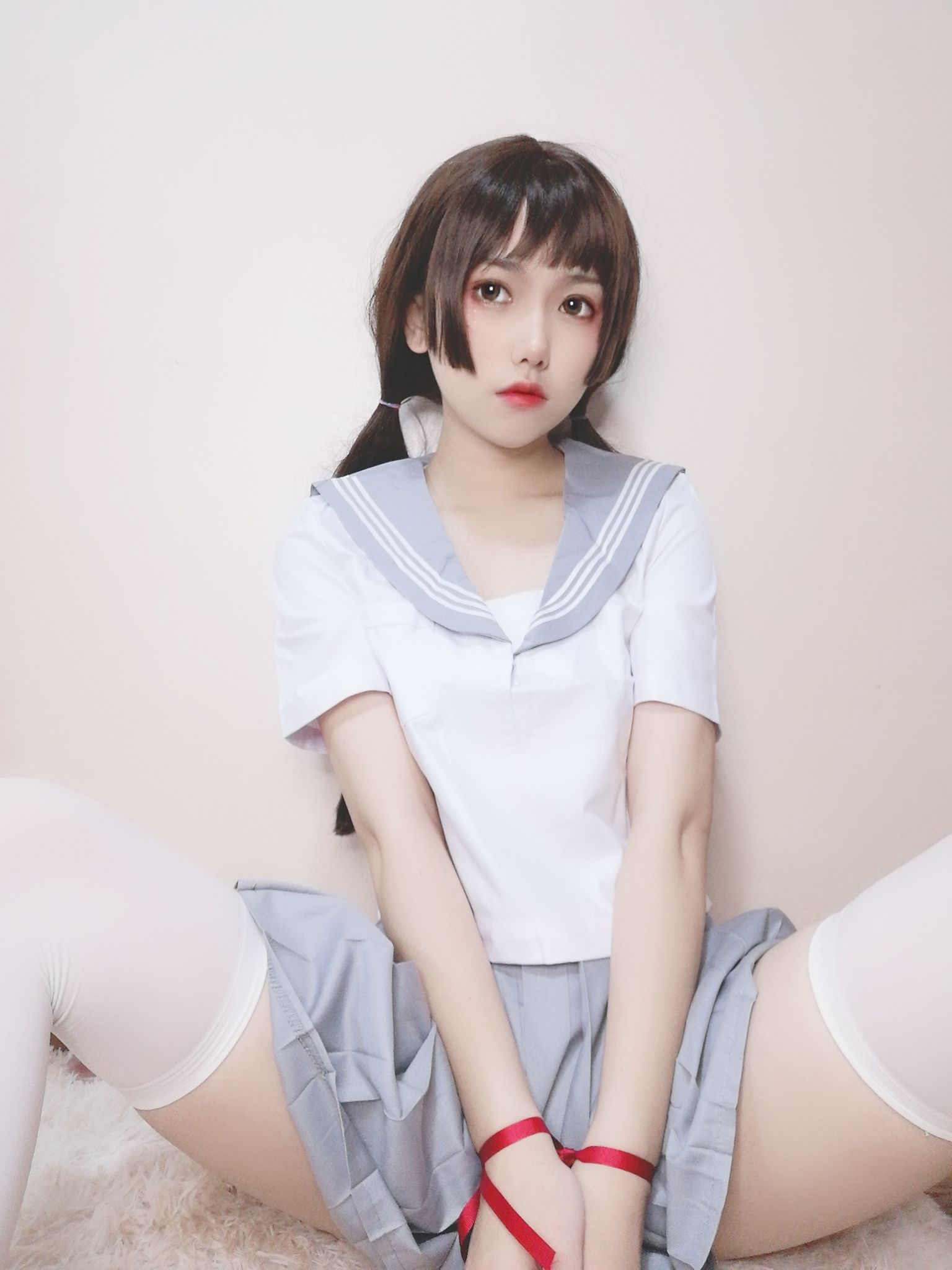 芋圆侑子SJ_ - 白丝jk-图36