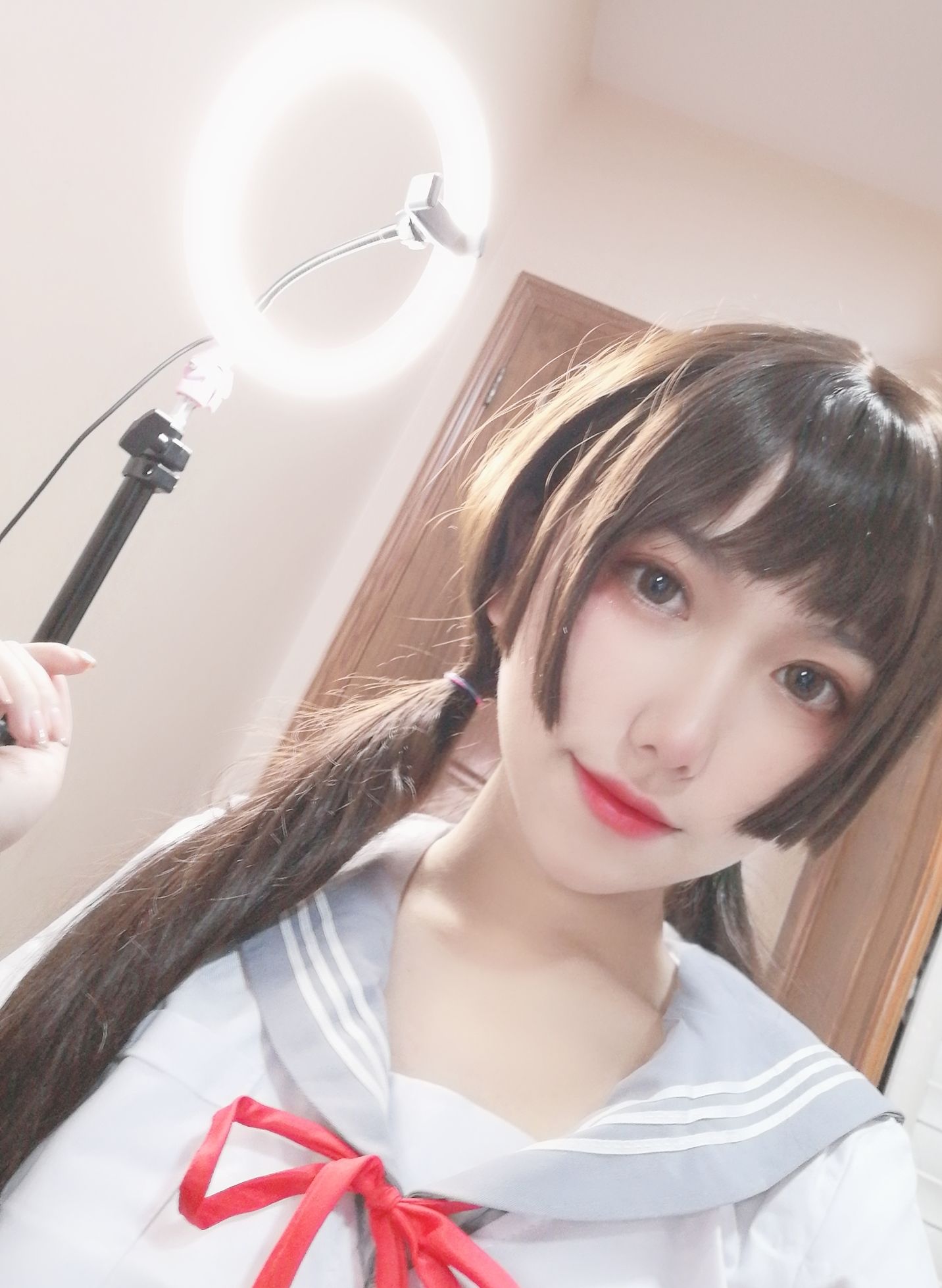 芋圆侑子SJ_ - 白丝jk-图3