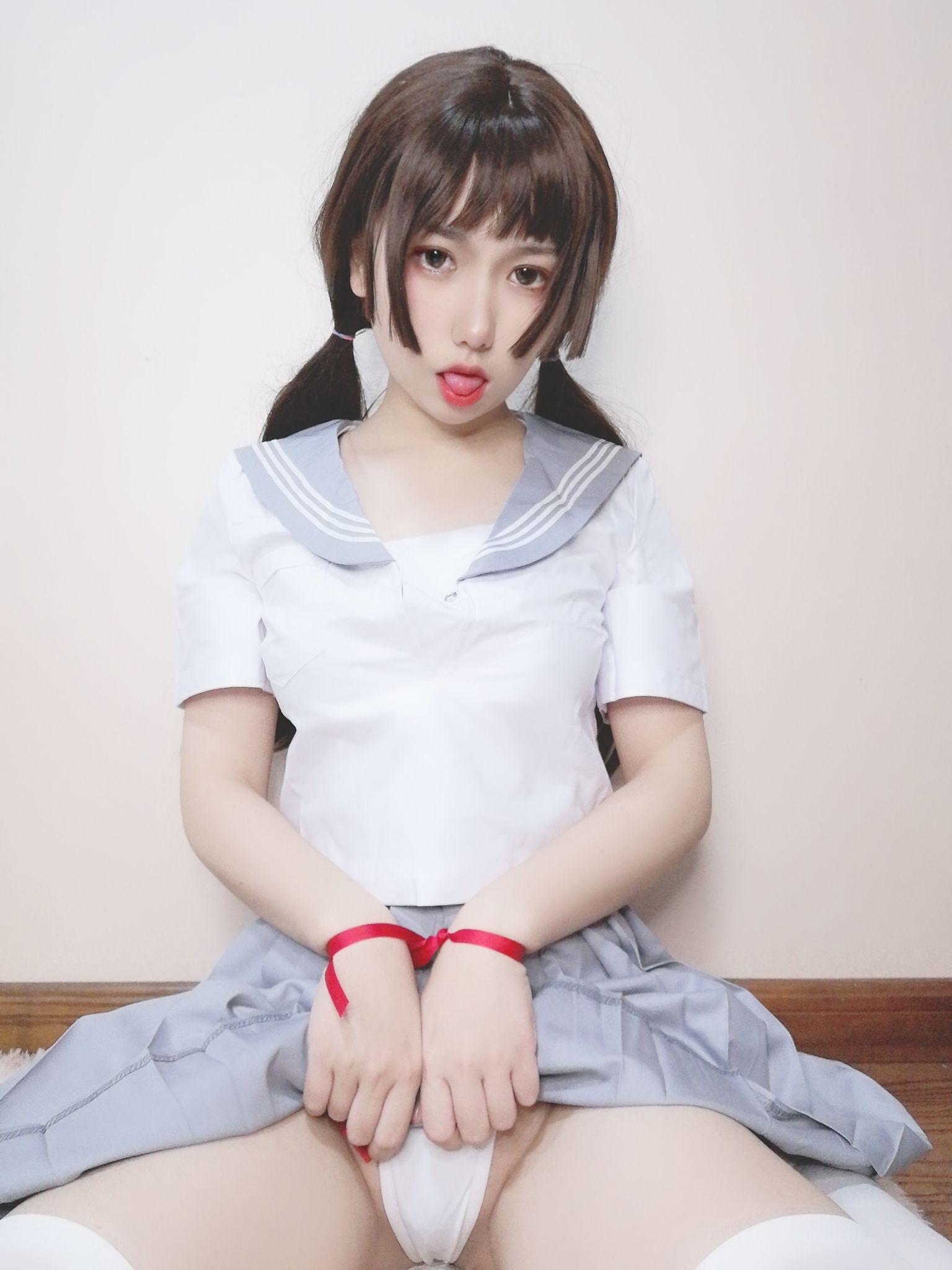 芋圆侑子SJ_ - 白丝jk-图41