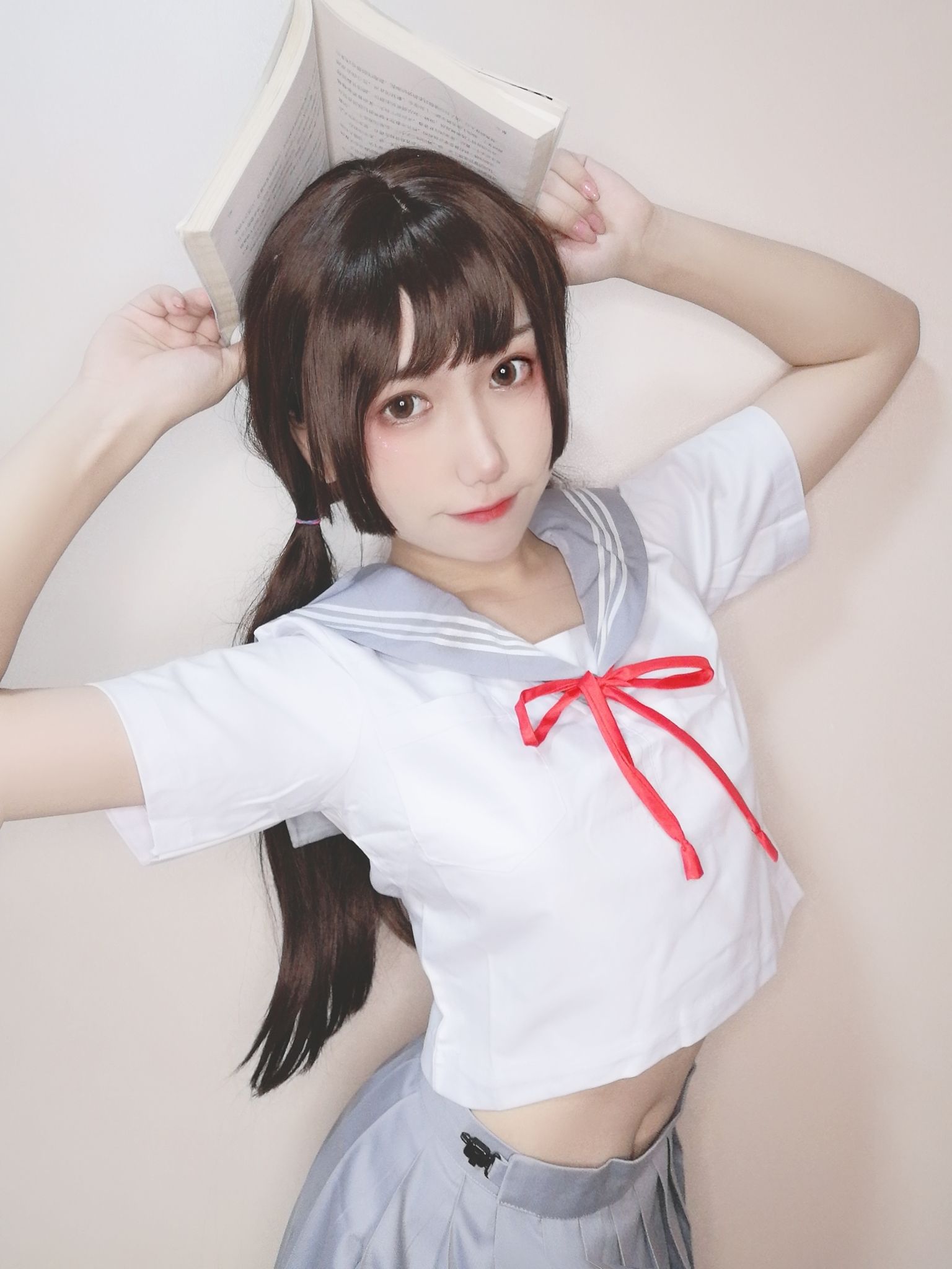 芋圆侑子SJ_ - 白丝jk-图45