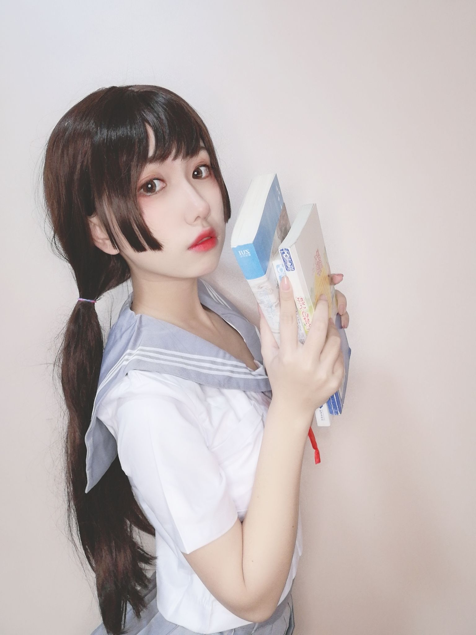 芋圆侑子SJ_ - 白丝jk-图4
