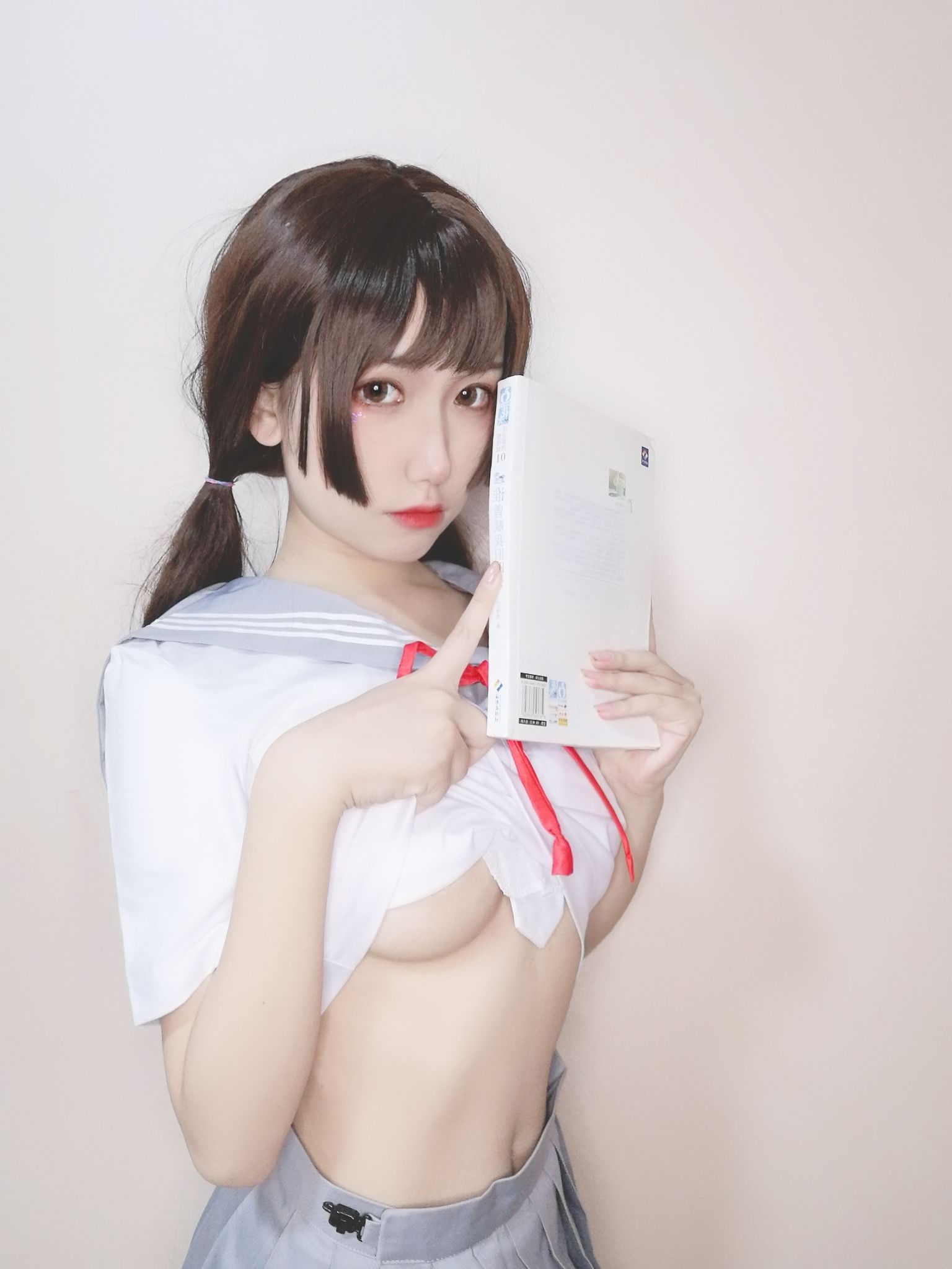 芋圆侑子SJ_ - 白丝jk-图6
