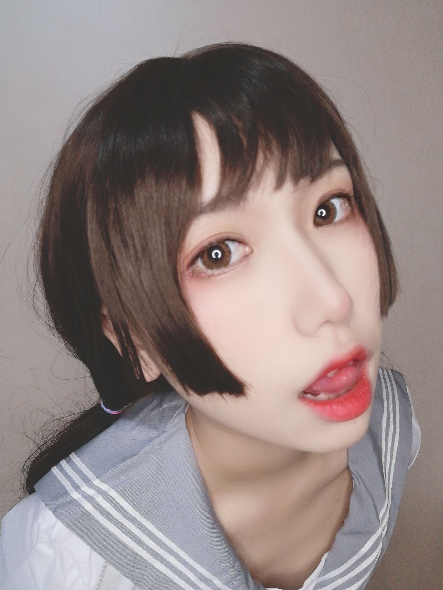 芋圆侑子SJ_ - 白丝jk-图8