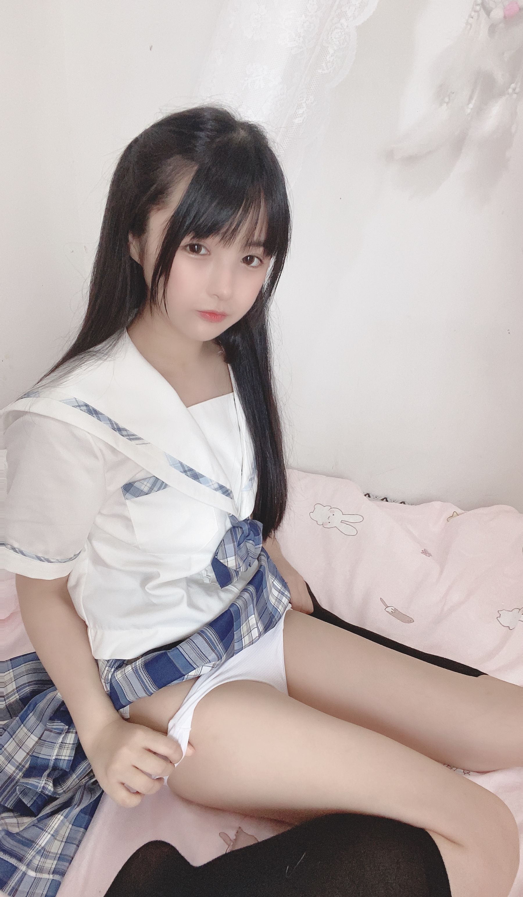 桜井宁宁 - JK的日常-图7